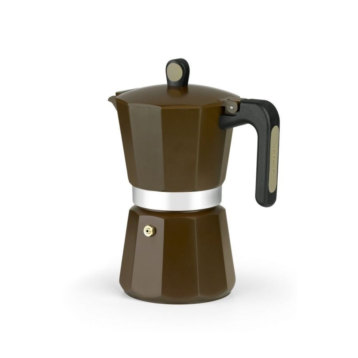 Monix Cafetera Italiana Induction · 12 Tazas · Marrón