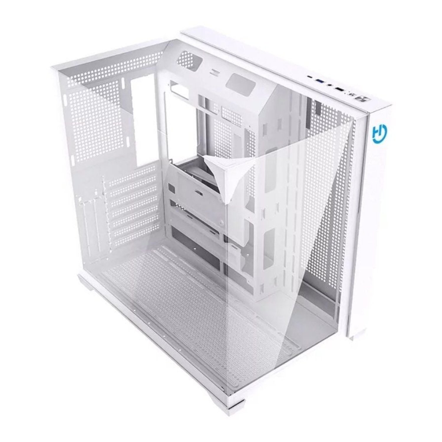 Hiditec Sky · Caja Gaming Semitorre · ATX · Blanca