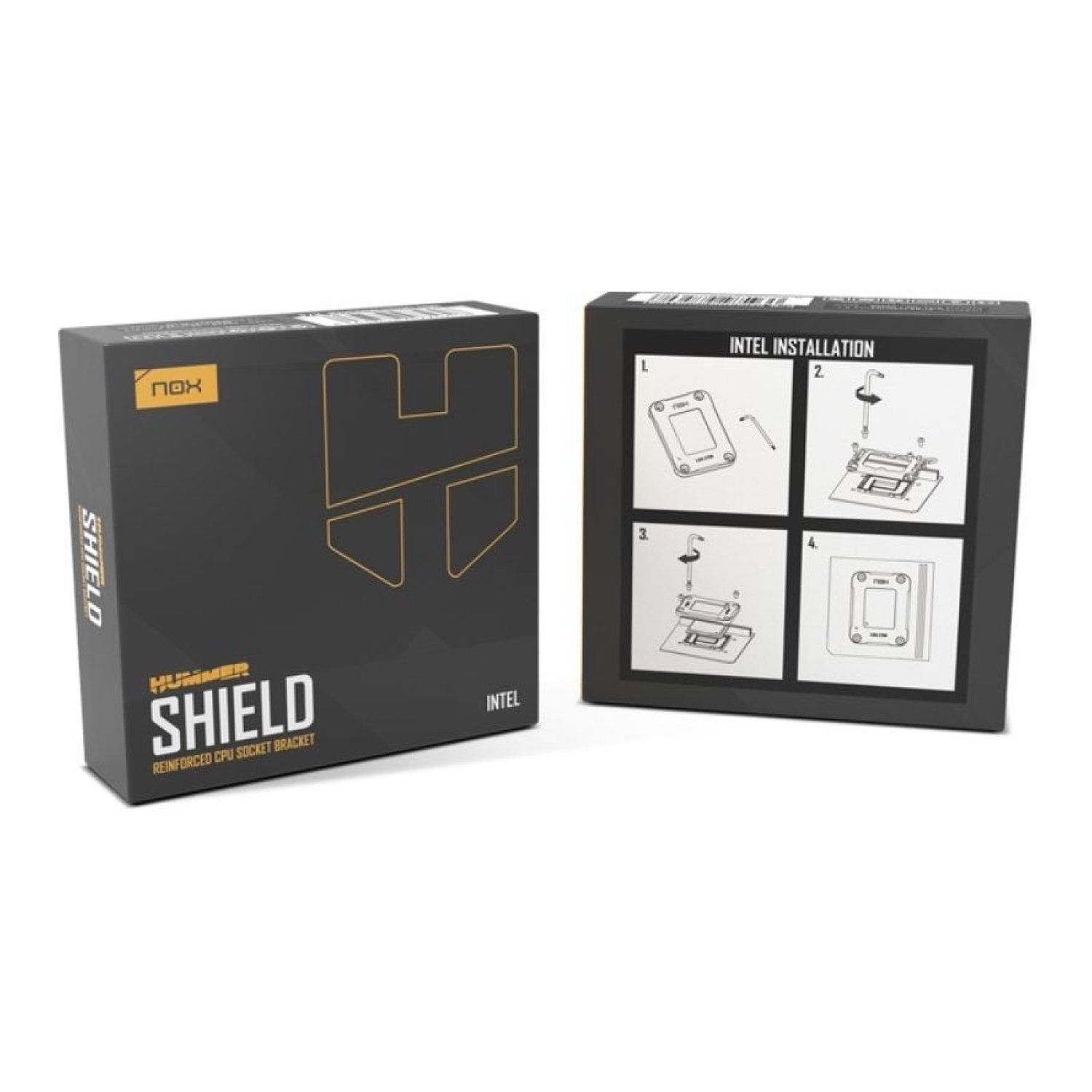 Nox Hummer Shield · Soporte CPU Reforzado · Intel Socket 1700/1851