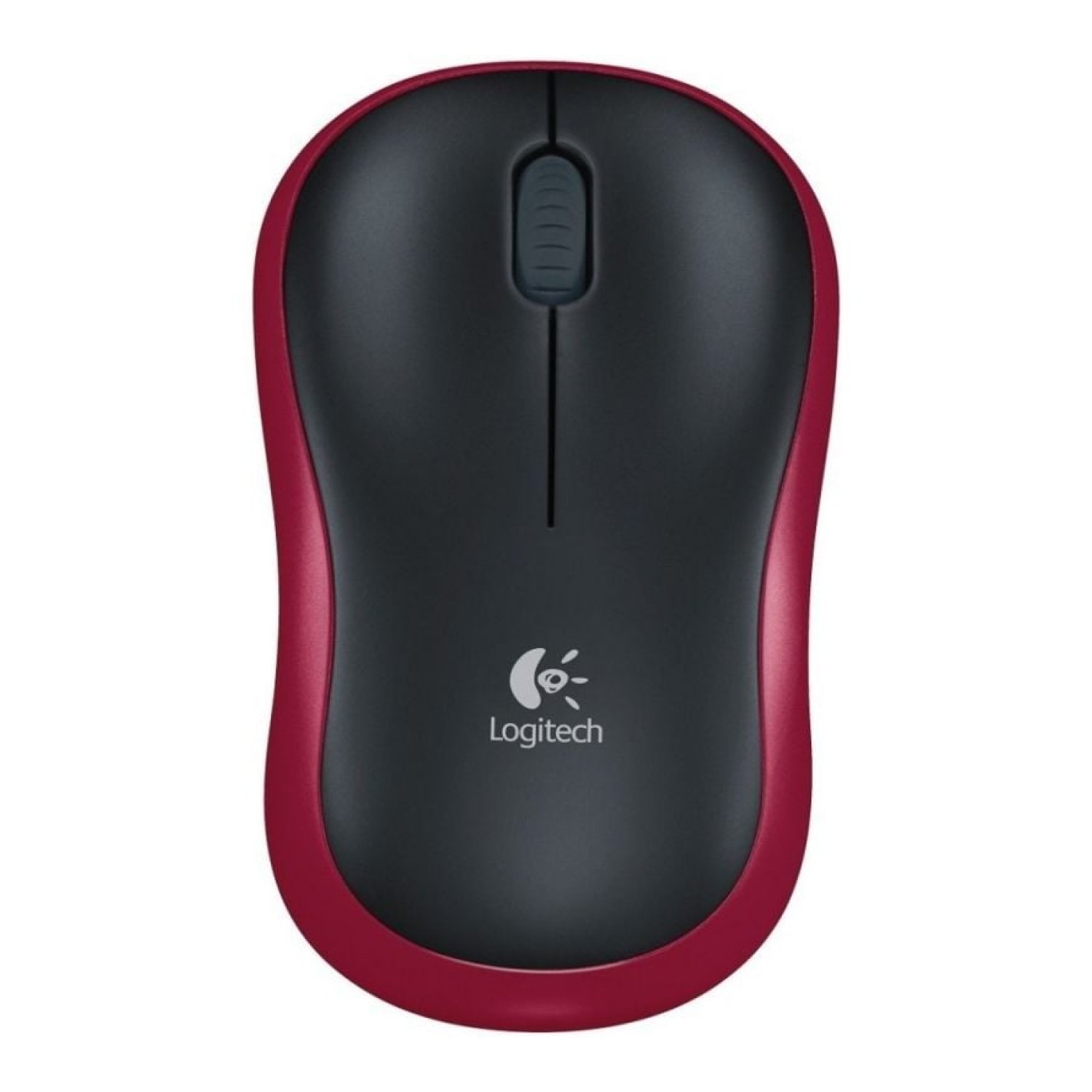 Logitech M185 · Ratón Inalámbrico · Rojo · Hasta 1000 DPI