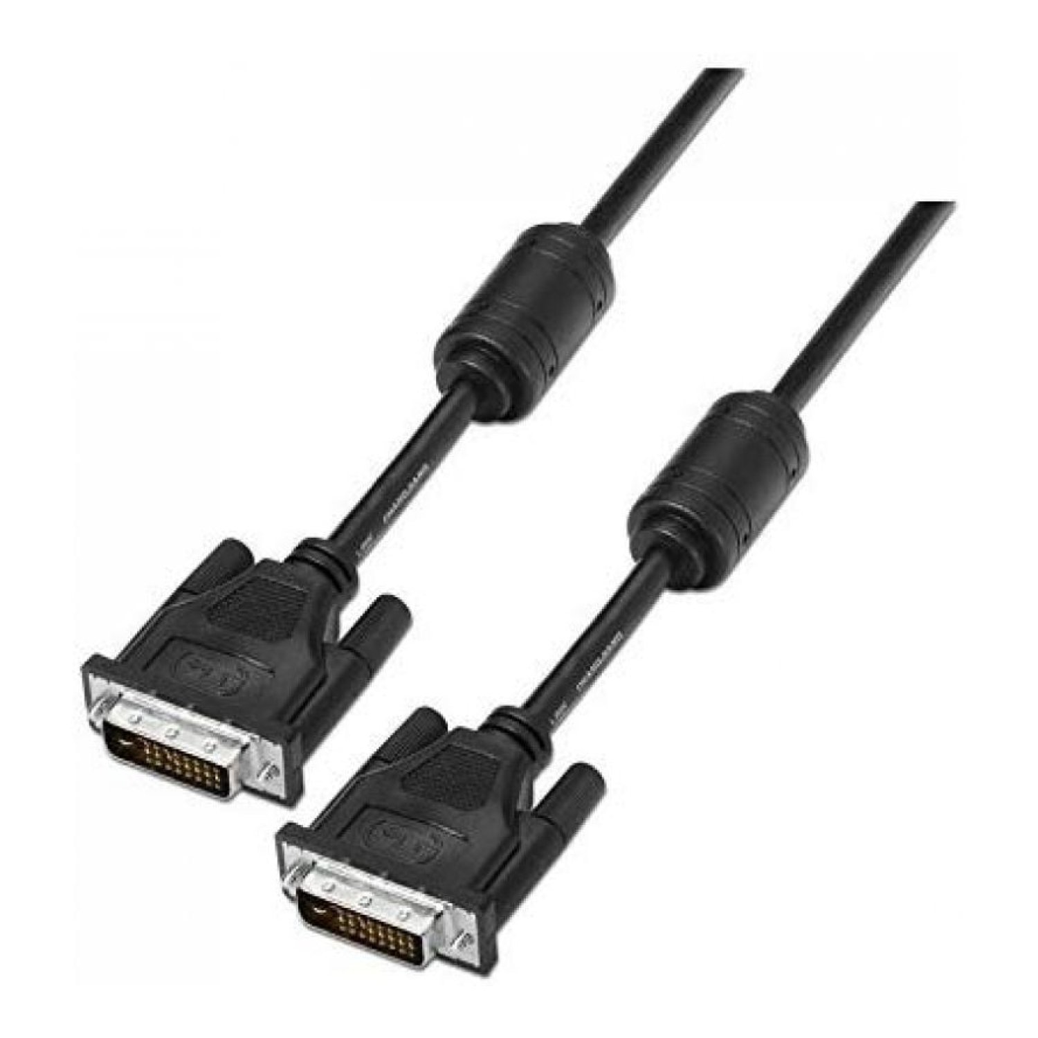 Nanocable · Cable DVI Dual · DVI Macho-Macho · 1,8m · Negro
