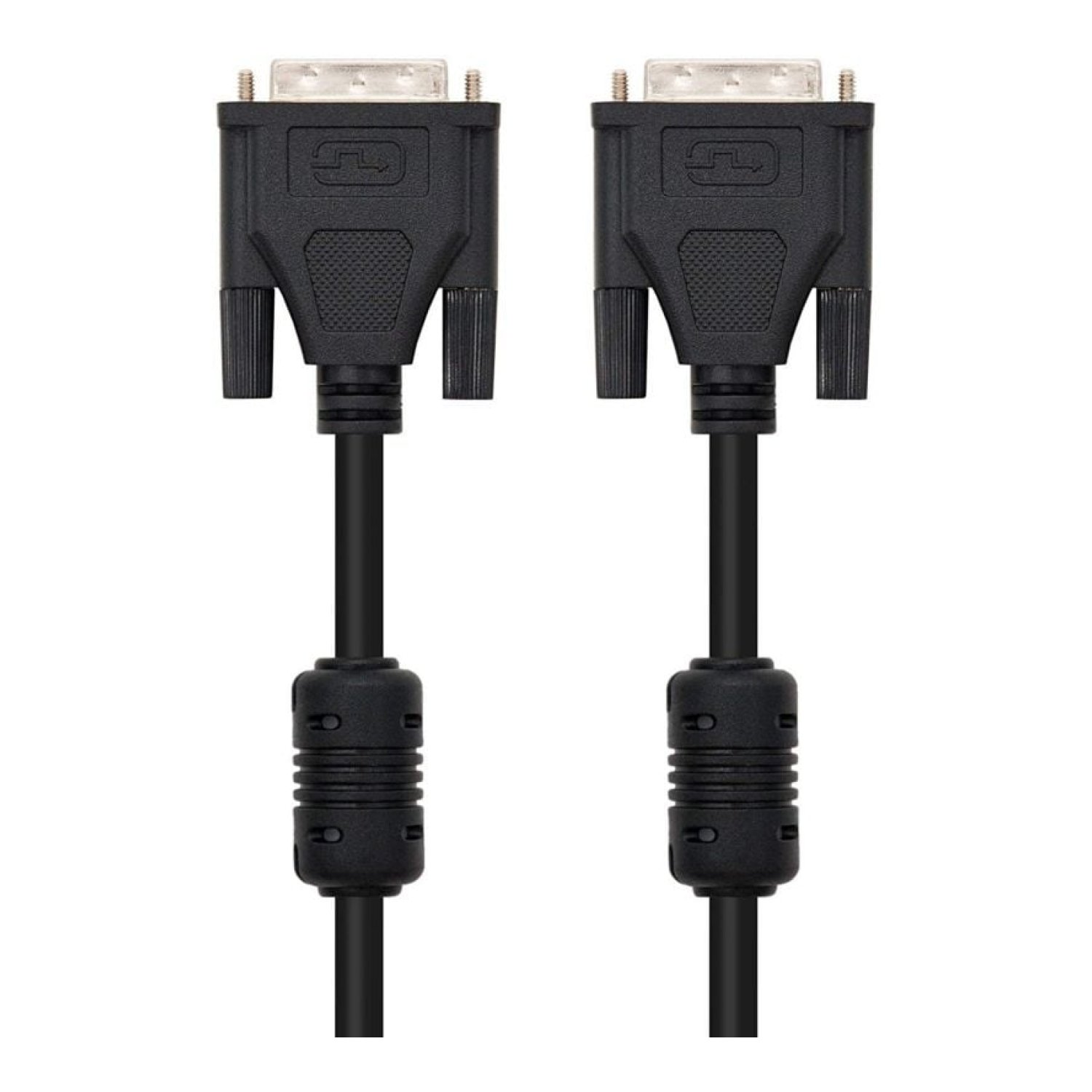 Nanocable · Cable DVI Dual · DVI Macho-Macho · 1,8m · Negro