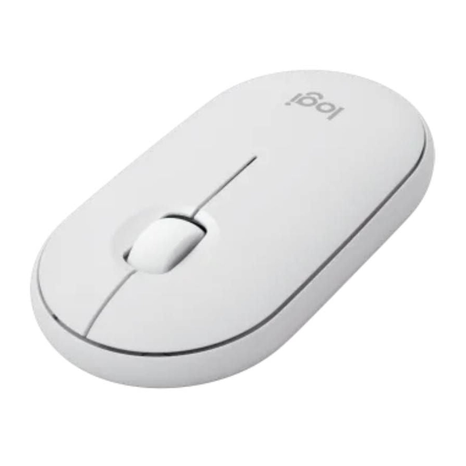 Logitech Pebble M350S · Ratón Inalámbrico · Hasta 1000 DPI · Blanco