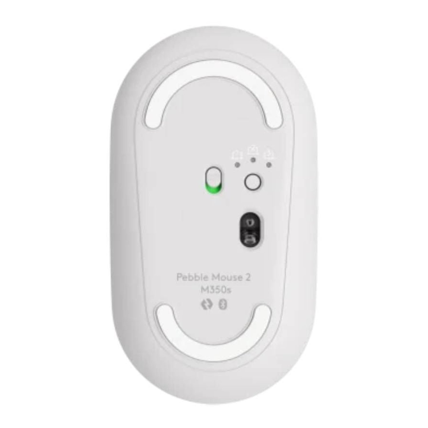 Logitech Pebble M350S · Ratón Inalámbrico · Hasta 1000 DPI · Blanco
