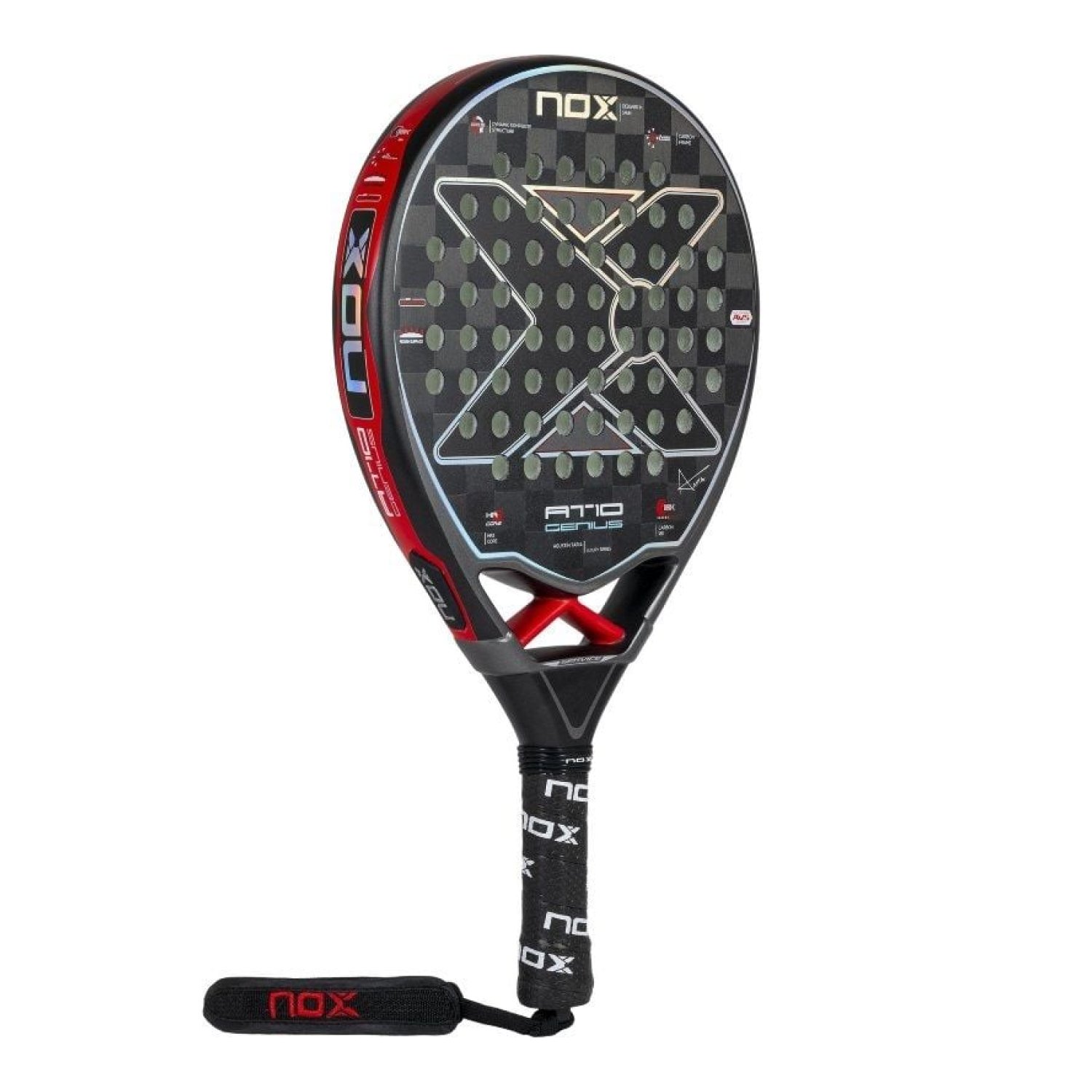 Noxsport AT10 Luxury Genius · Pala de Pádel · 18K · Edición Agustín Tapia