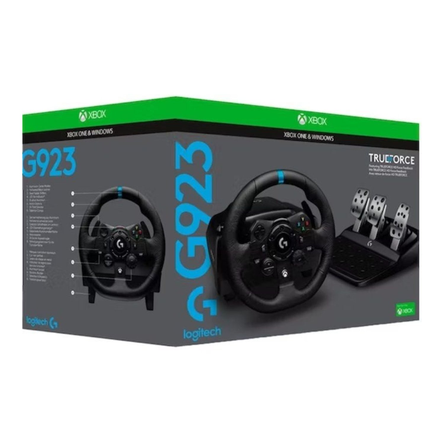 Logitech G293 TrueForce · Volante con Pedales · Xbox Series X/S · Xbox One · PC