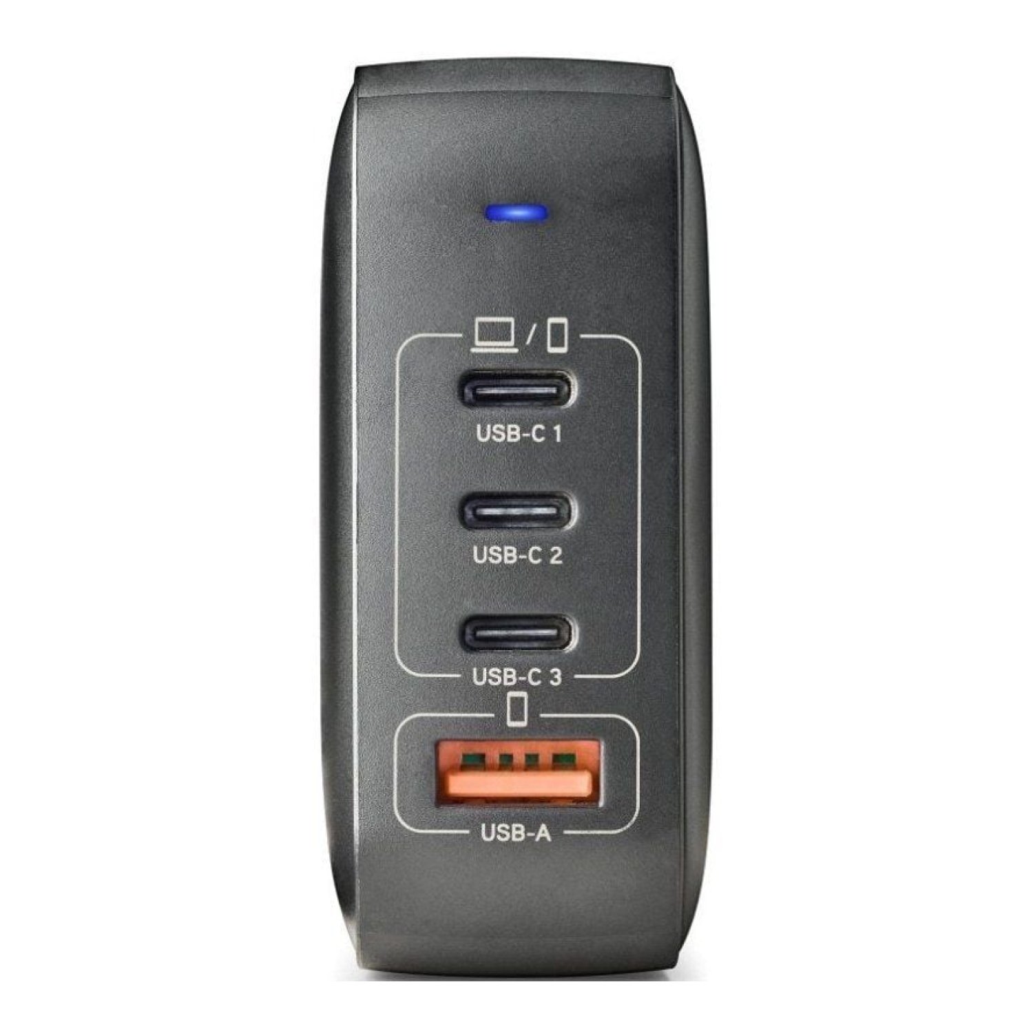 NGS BUD · Cargador GaN 165W · Automático · 5-21V
