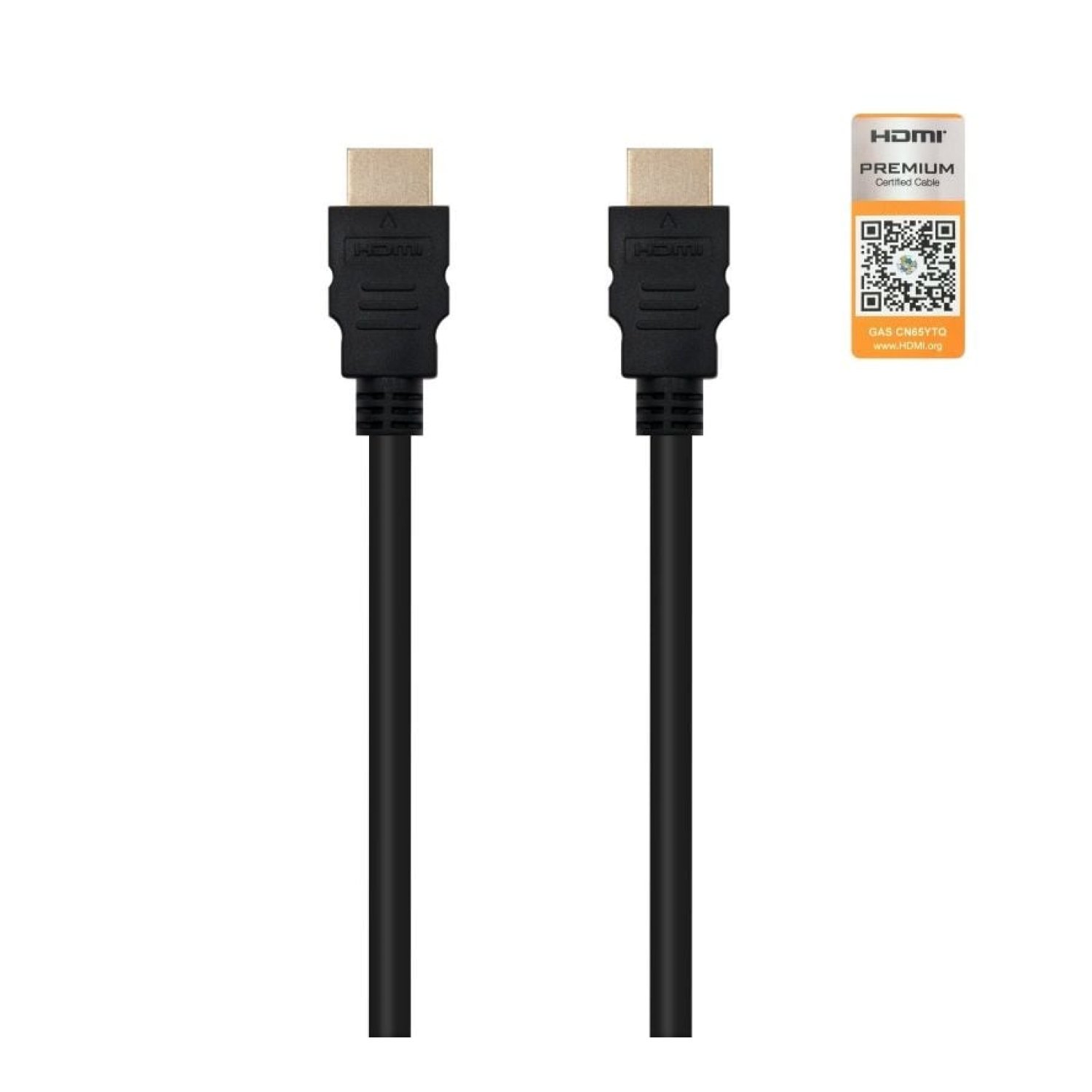 Nanocable Cable HDMI 2.0 · 4K · 1,5m · Macho-Macho · Negro Certificado