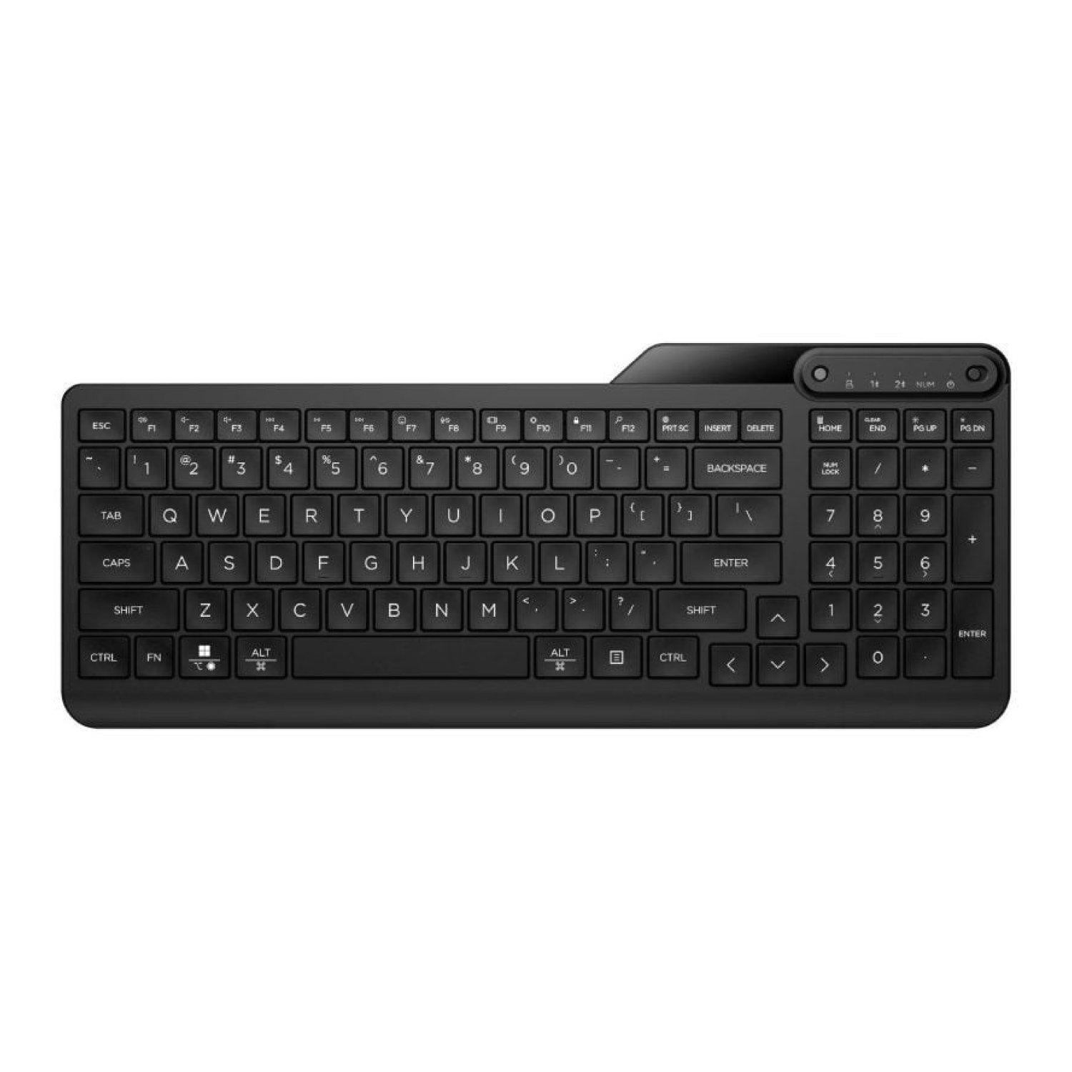 HP Teclado Inalámbrico 475 Dual · Conexión Dual · Batería Larga Duración