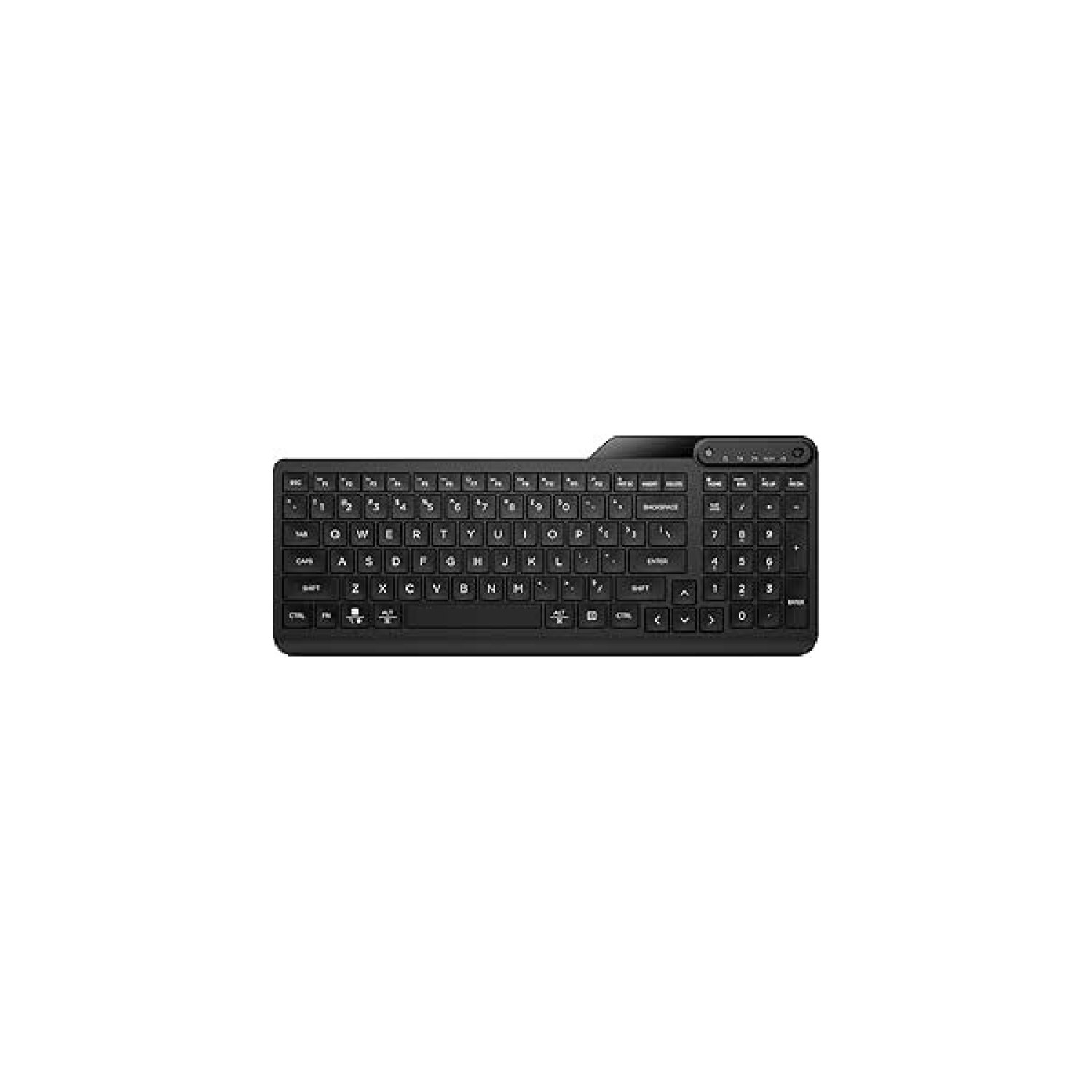 HP Teclado Inalámbrico 475 Dual · Conexión Dual · Batería Larga Duración