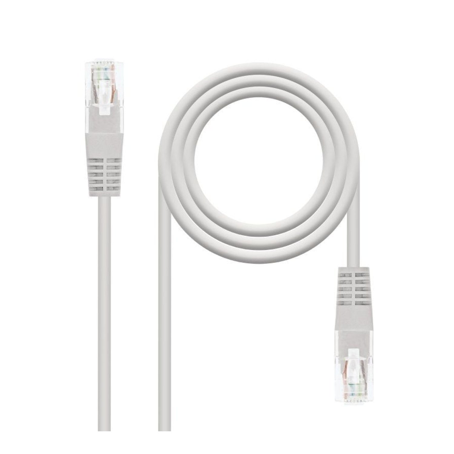 Nanocable · Cable RJ45 UTP Cat.6 · 25m · Gris