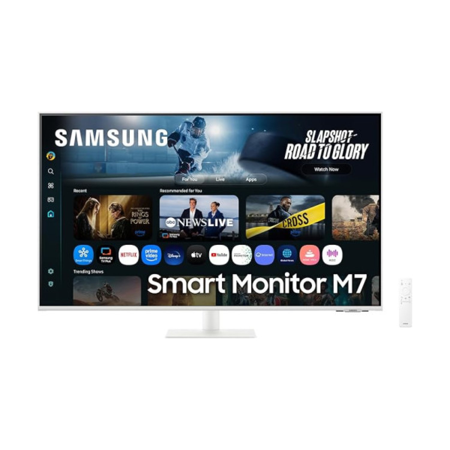 Samsung Smart Monitor M7 · 43" 4K · Multimedia · WiFi · Blanco