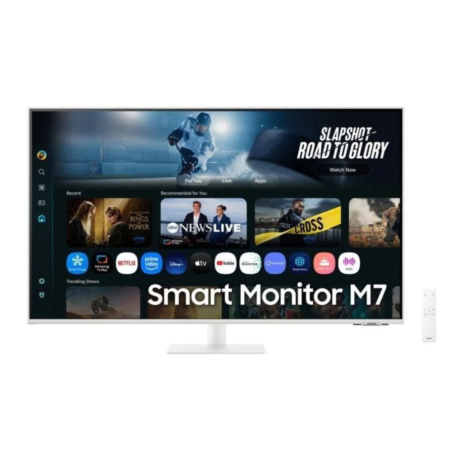 Samsung Smart Monitor M7 · 43" 4K · Multimedia · WiFi · Blanco