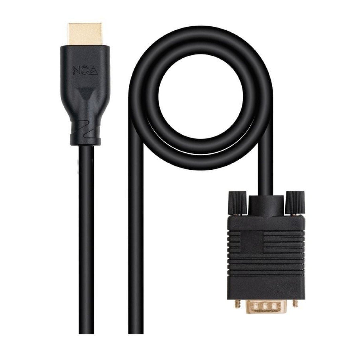 Nanocable · Conversor VGA a HDMI 8K · 1,8m · Negro