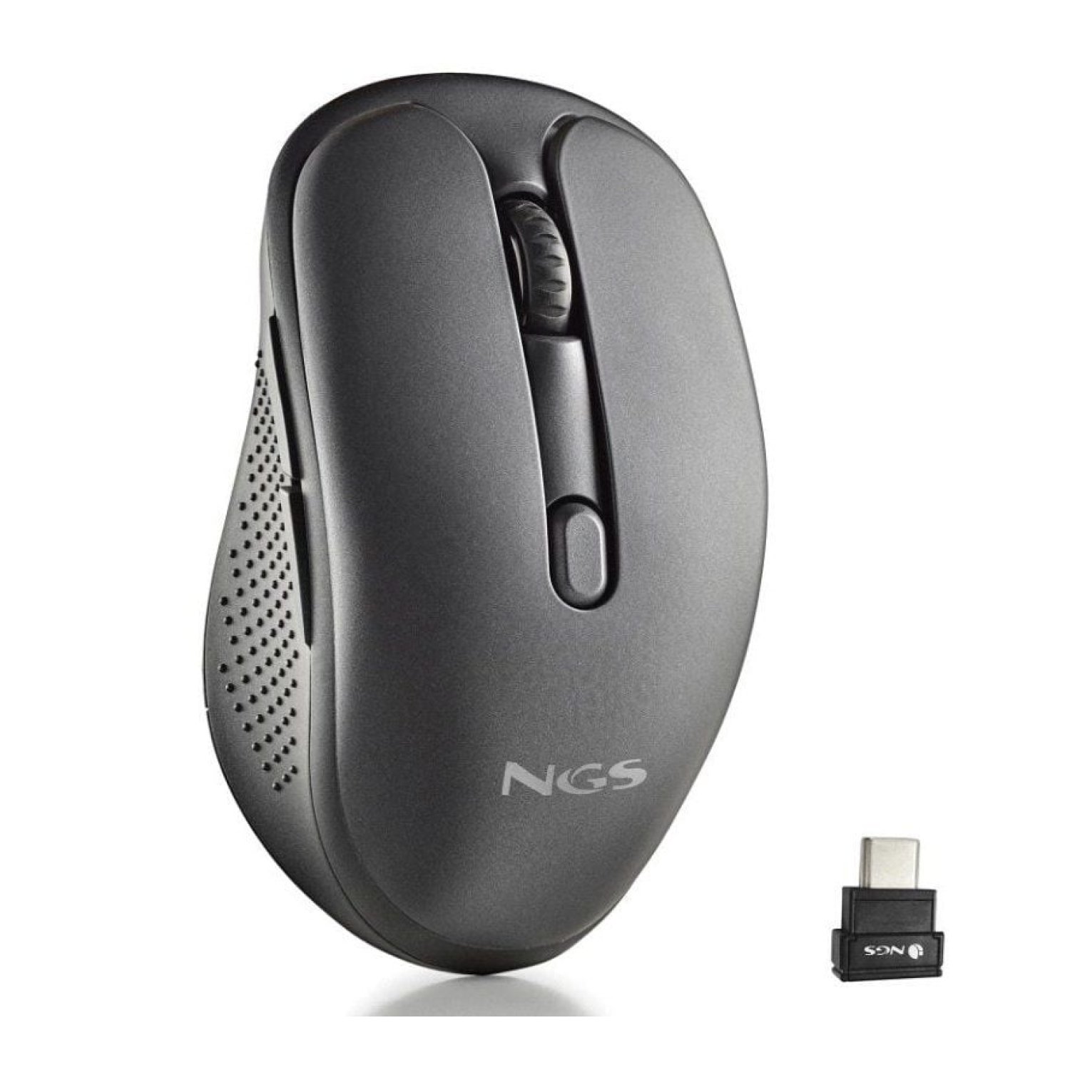 NGS Evo Mix · Ratón Inalámbrico Silencioso · 3200 DPI · Batería Recargable