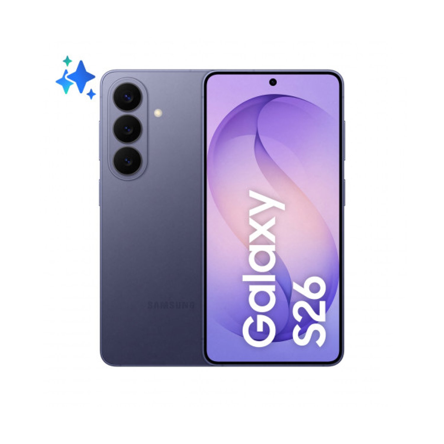 Samsung Galaxy S26 · 6,3" · 12GB RAM · 256GB · 5G · Violeta