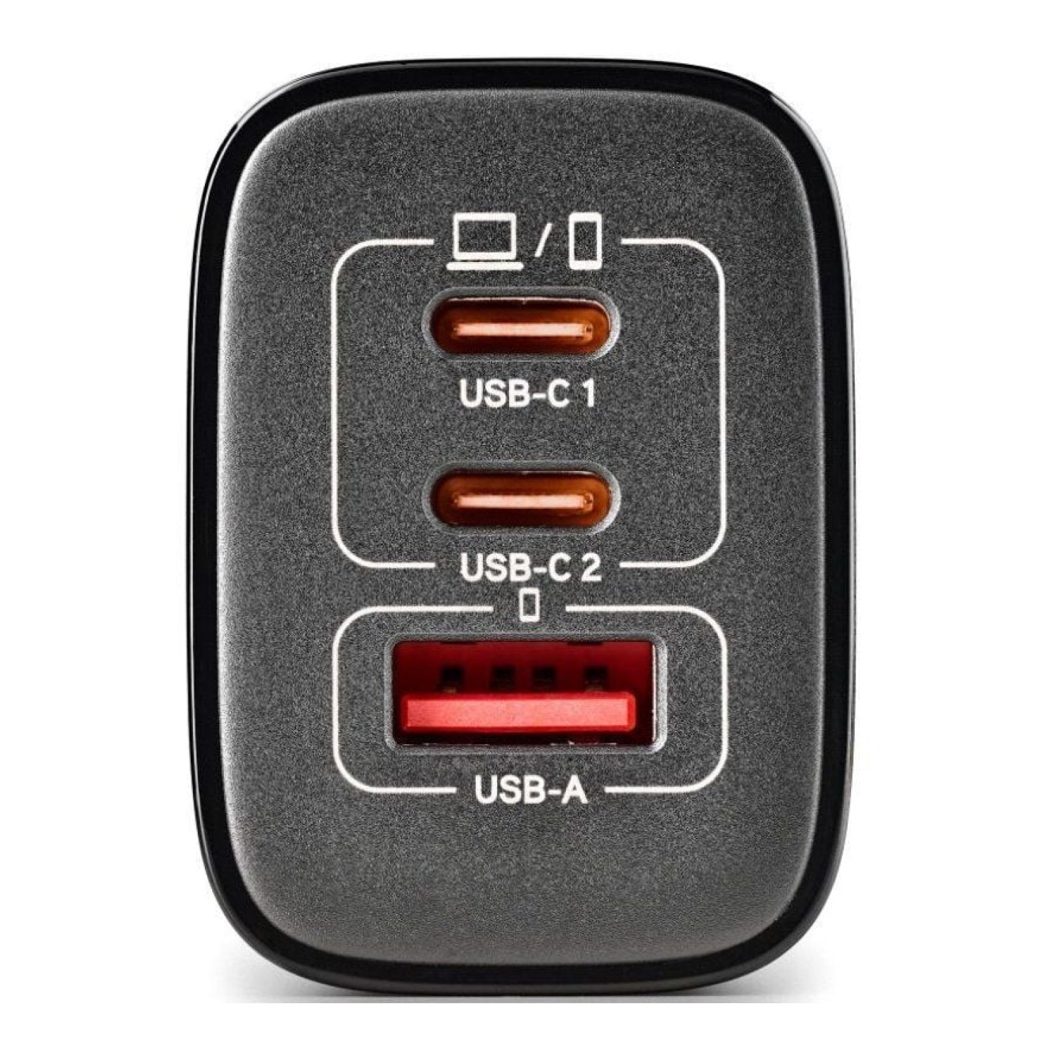 NGS Era · Cargador GaN 65W · 2xUSB-C · 1xUSB · Pared