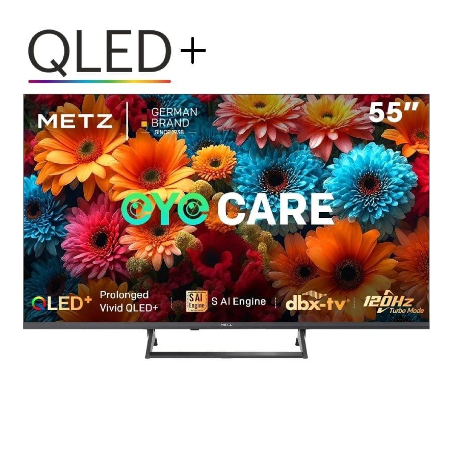 Metz QLED+ 55MQF7500Z · 55" · 4K Ultra HD · Smart TV · WiFi