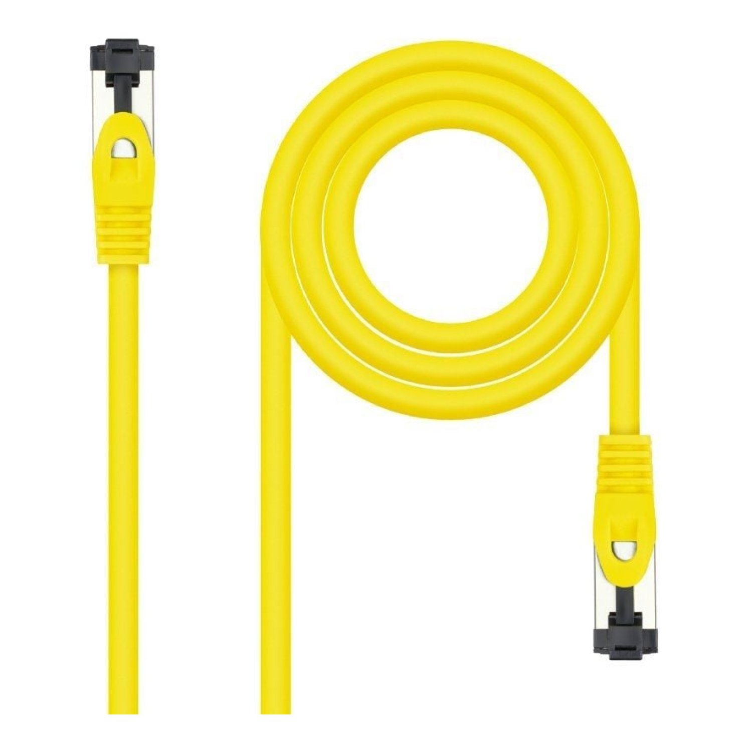 Nanocable · Cable RJ45 SSTP Cat.8.1 · 25cm · Amarillo