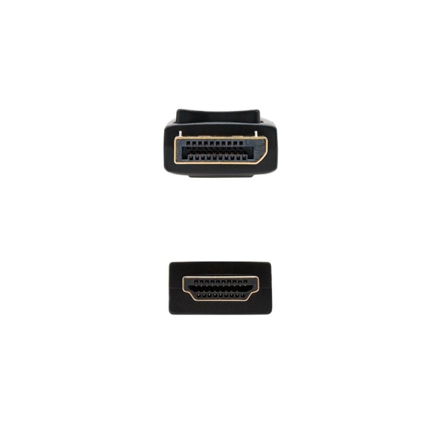 Nanocable · Cable DisplayPort a HDMI · 2m · Negro