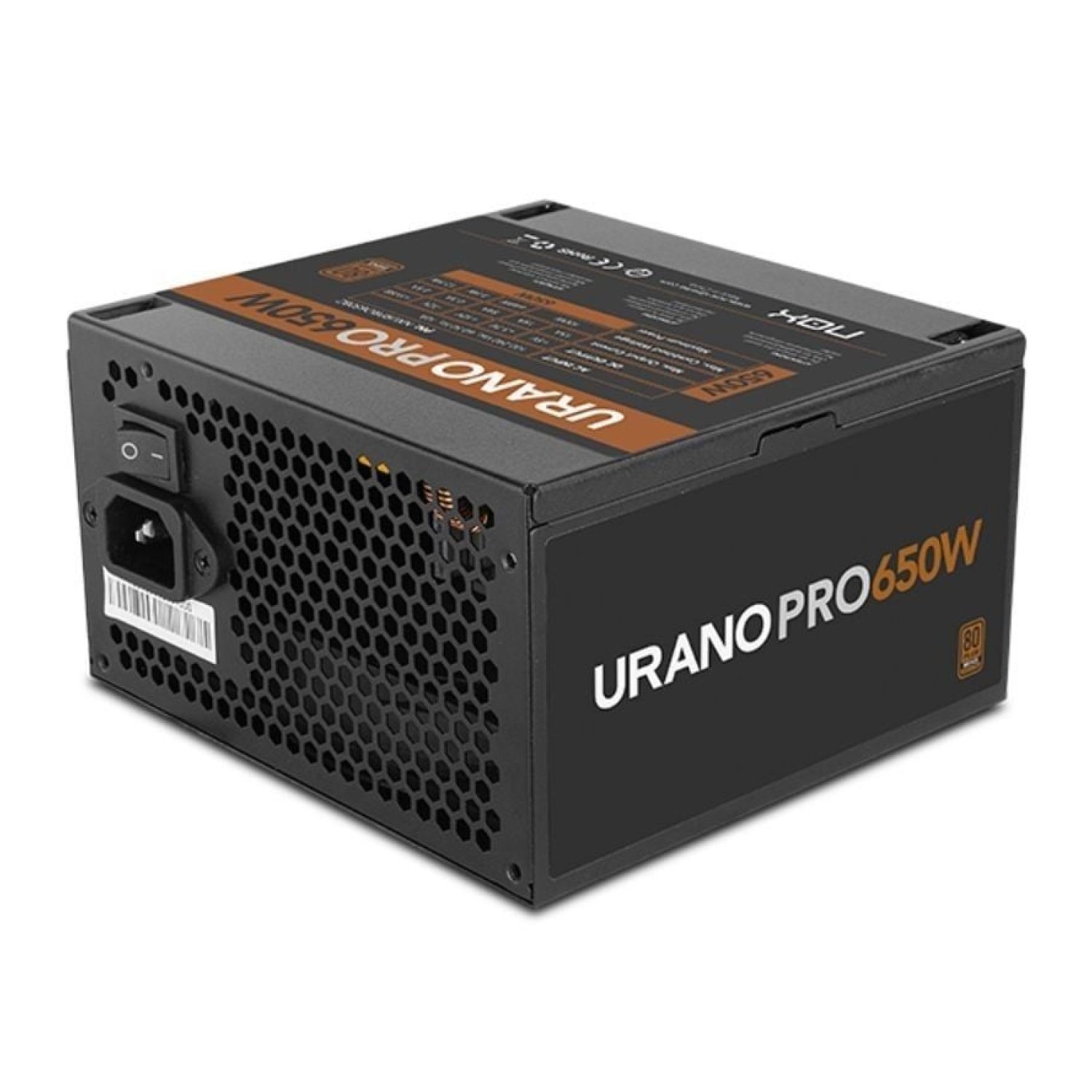 Nox Hummer Urano Pro · 650W · 80 Plus Bronze · Ventilador 12cm