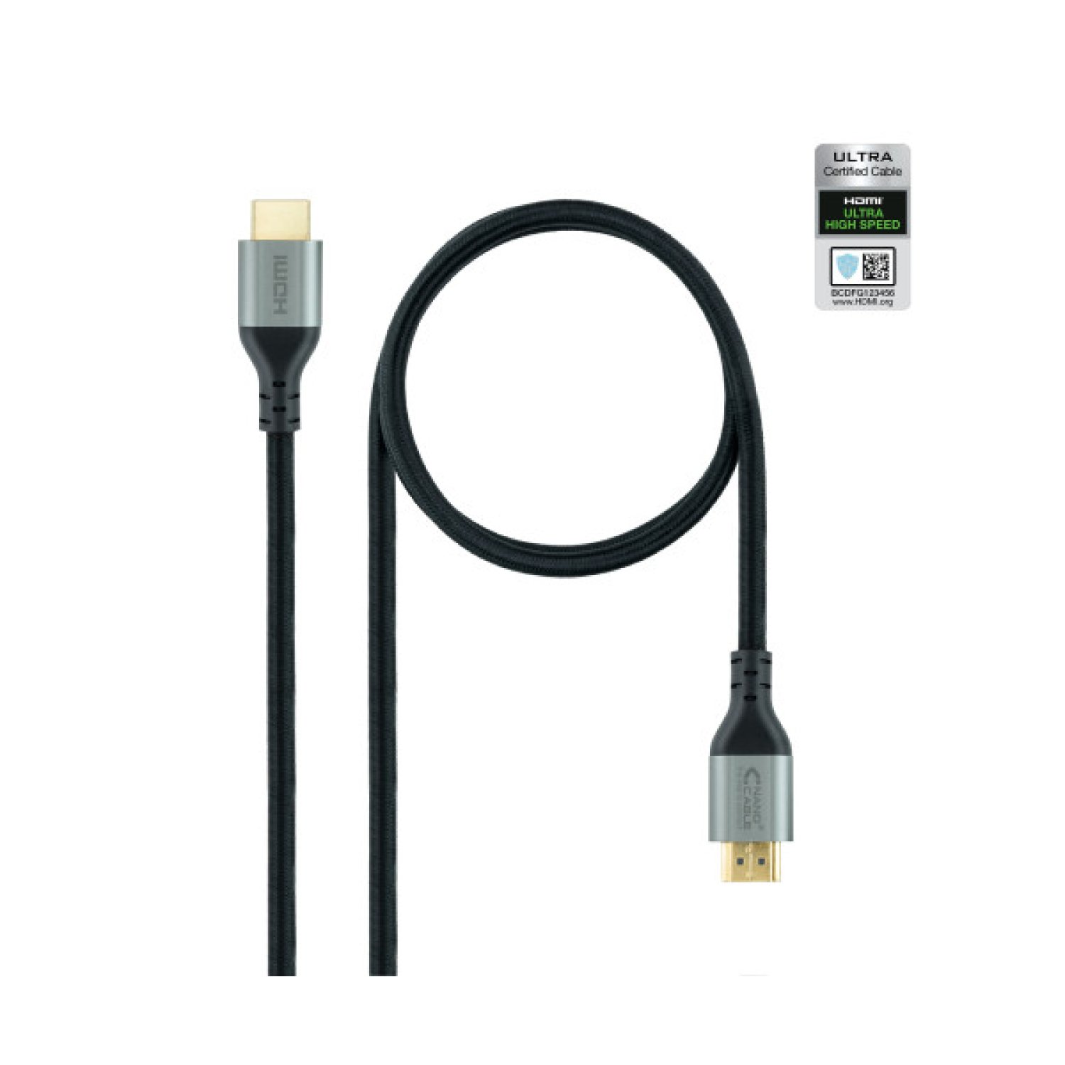 Nanocable · Cable HDMI 2.1 8K · 2m · HDMI Macho-Macho · Certificado