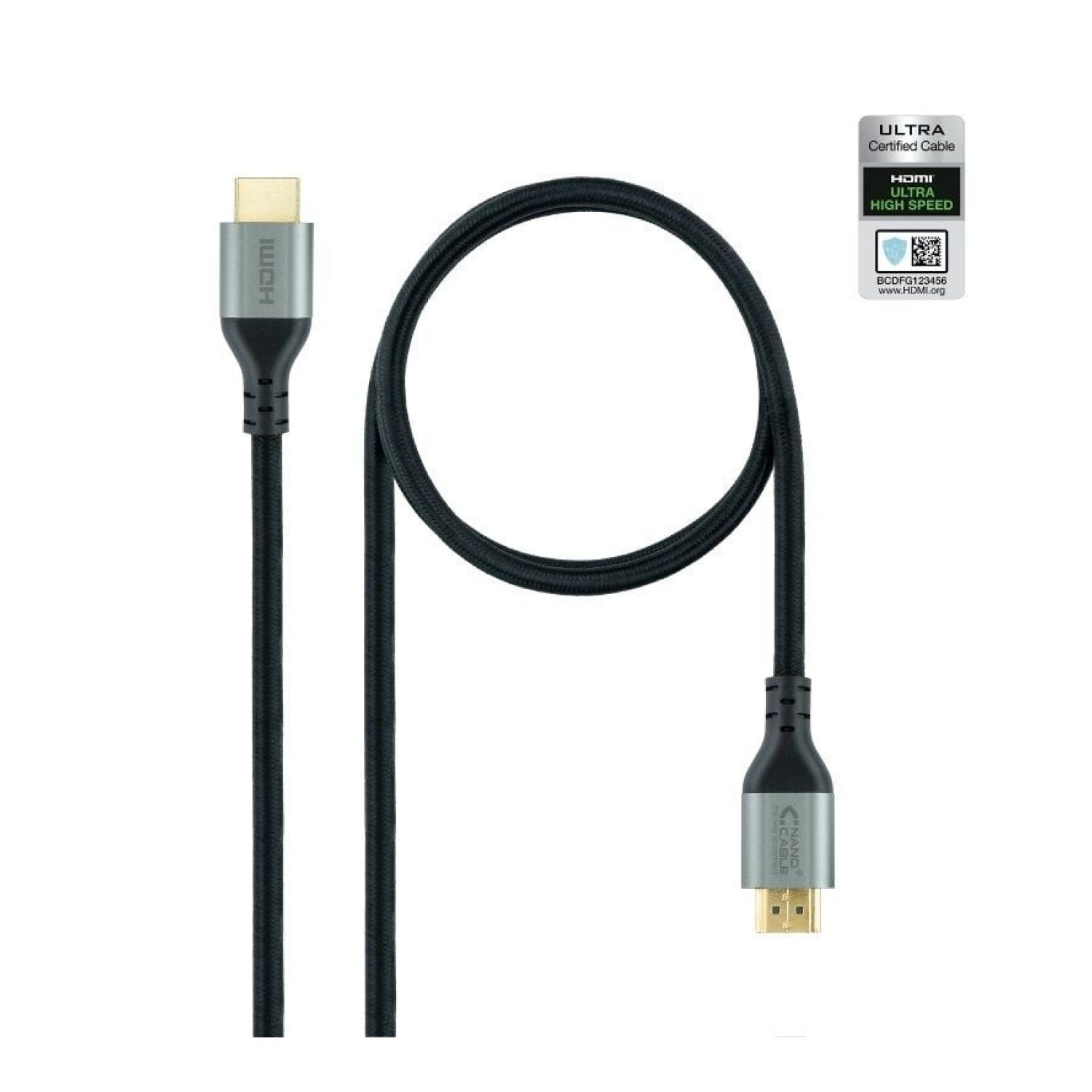 Nanocable · Cable HDMI 2.1 8K · 2m · HDMI Macho-Macho · Certificado