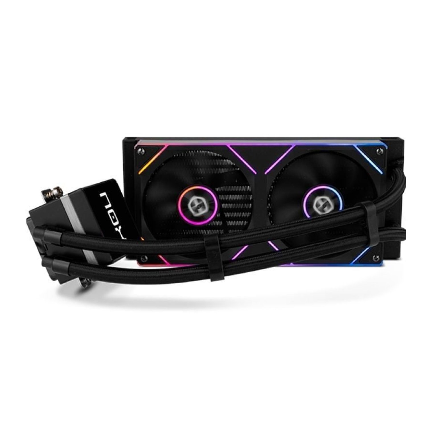 Nox M-240 LCD · Refrigeración Líquida · 240mm · Pantalla LCD · Negro