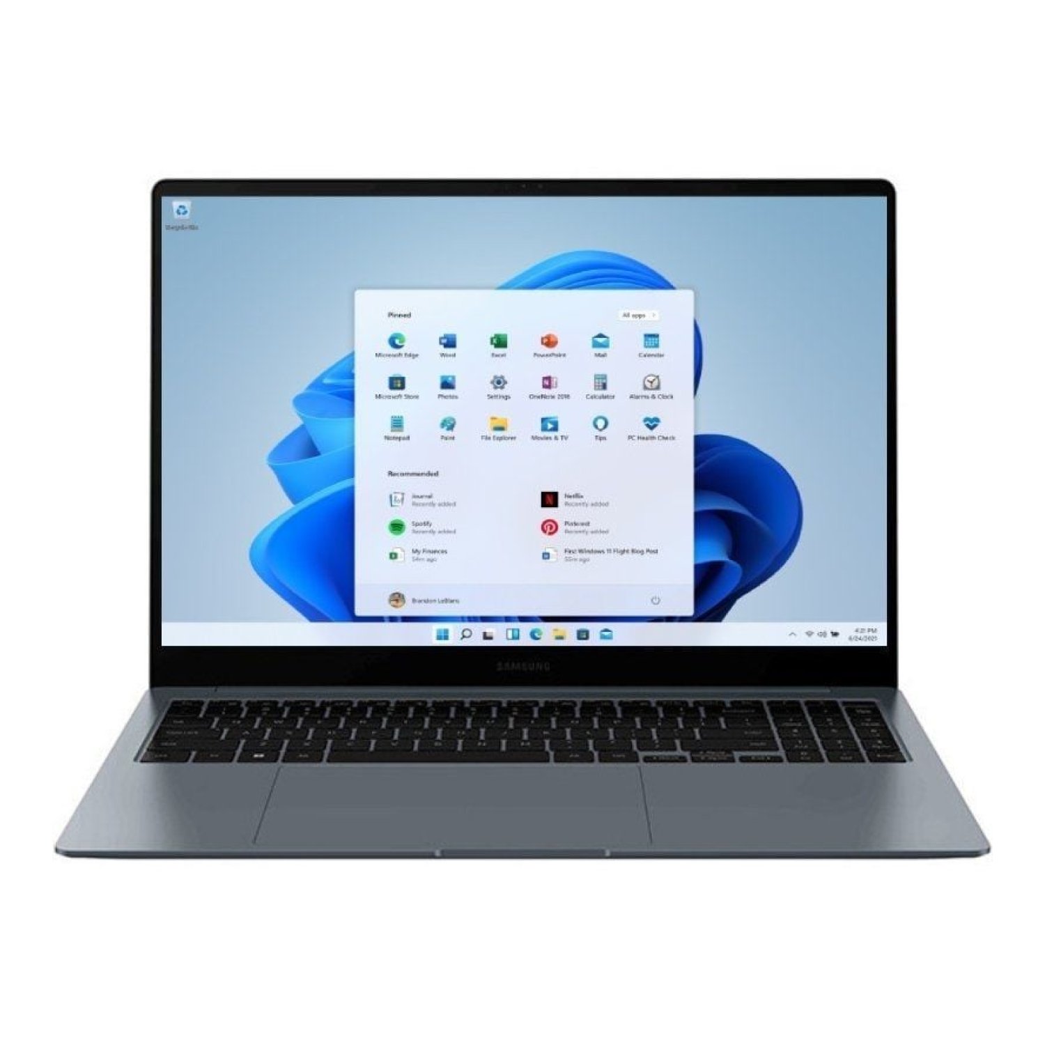 Samsung Galaxy Book4 · Intel Core i5-1335U · 16GB RAM · 512GB SSD · 15,6" · Windows 11