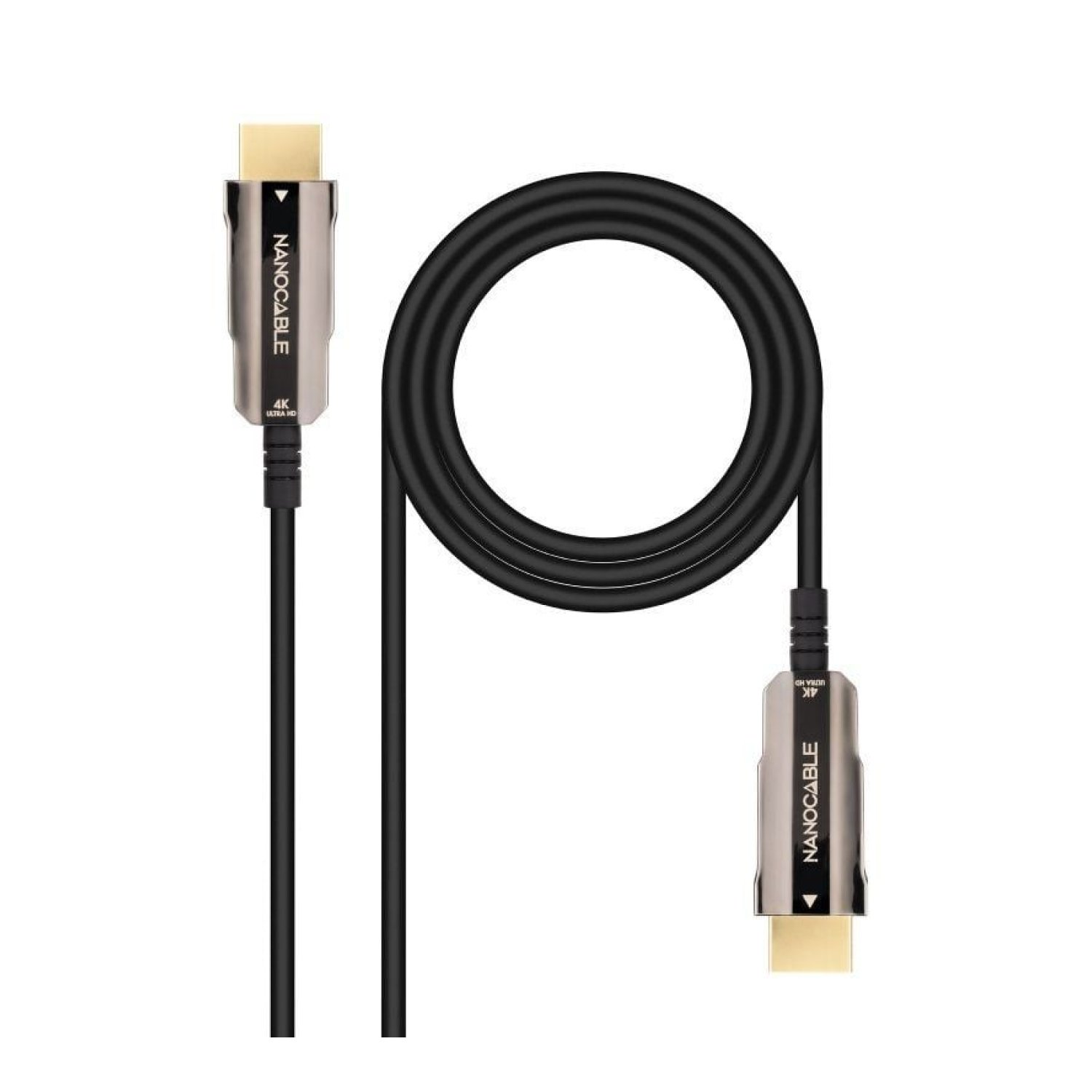 Nanocable · Cable HDMI 2.0 4K · 20 metros · HDMI Macho-Macho · Negro