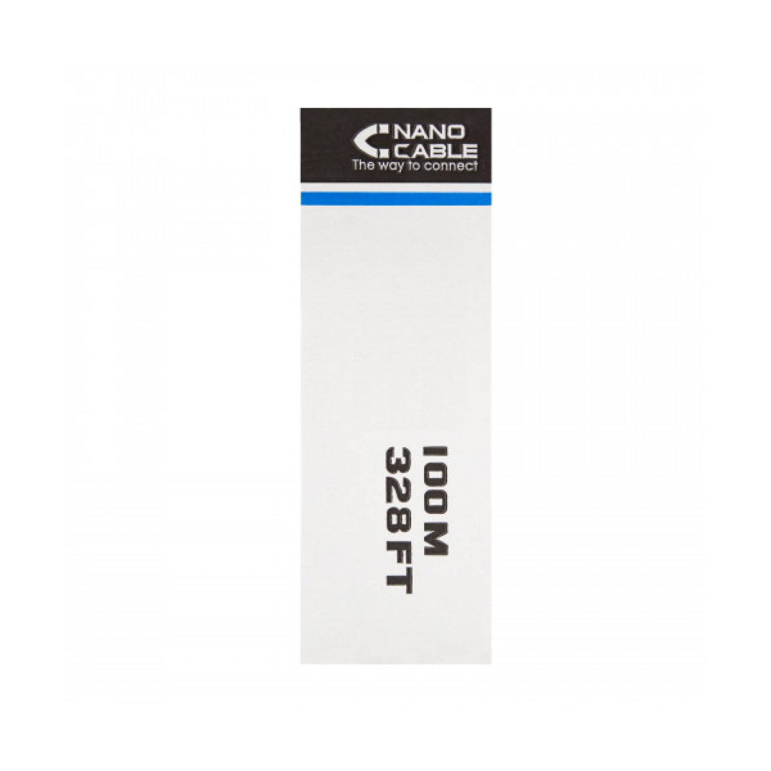 Nanocable · Cable RJ45 UTP Cat.6 · 100m · Gris