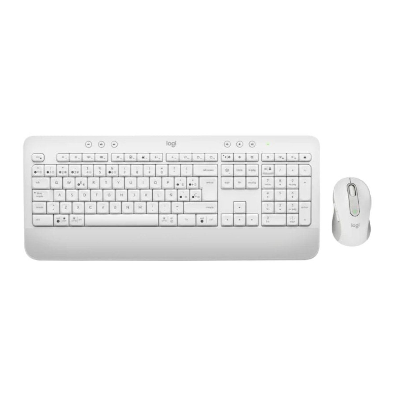 Logitech Signature MK650 · Combo Teclado y Ratón Inalámbrico · Blanco · For Business