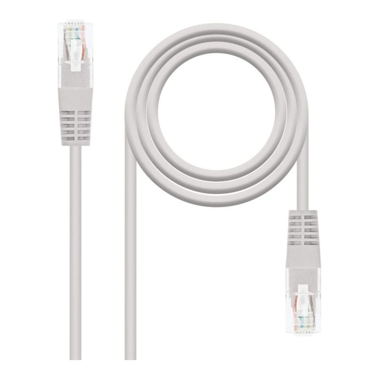 Nanocable · Cable RJ45 UTP Cat.5e · 20m · Gris