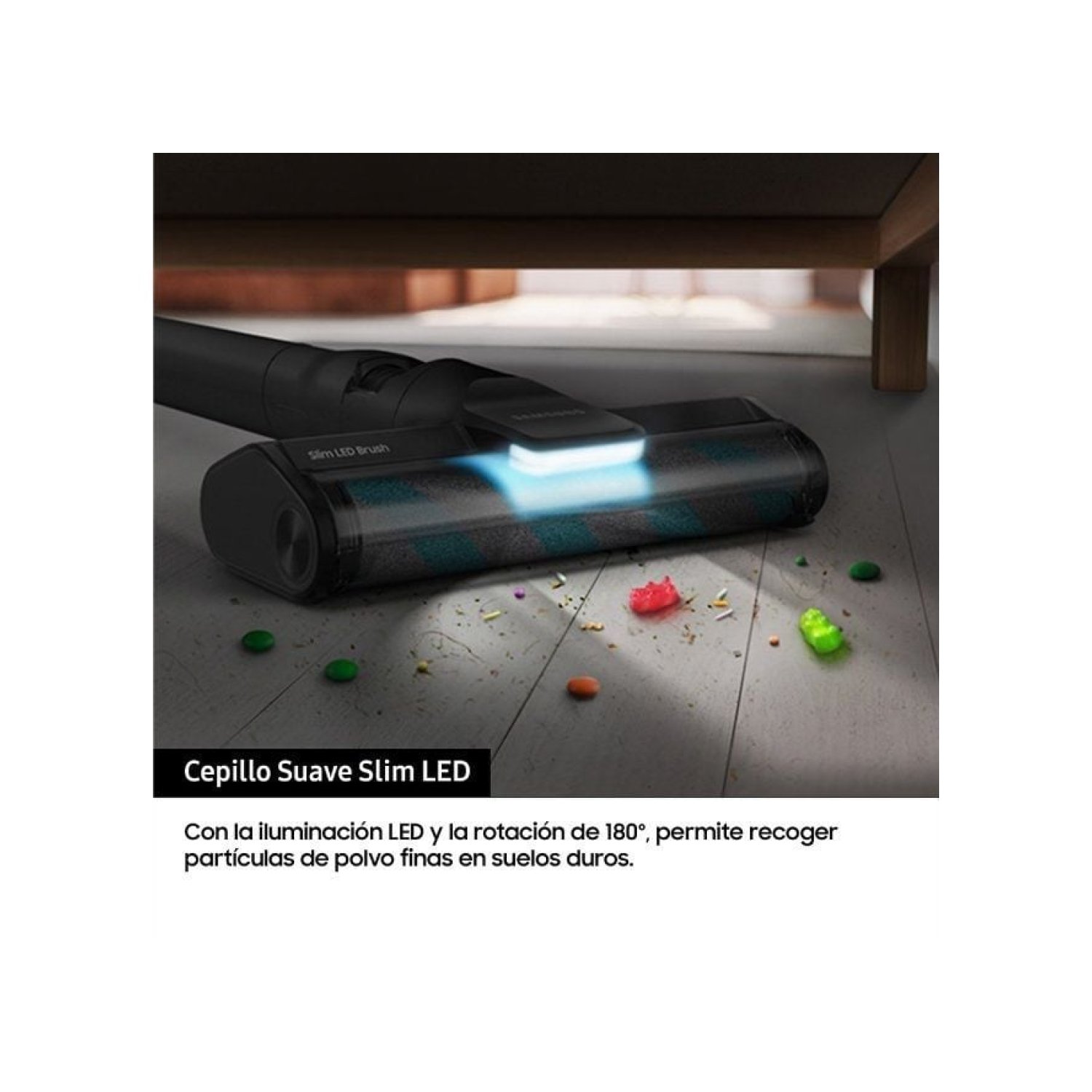 Samsung Jet 85 · Aspirador Escoba · 25,2V · 60 Min Autonomía · Digital Inverter