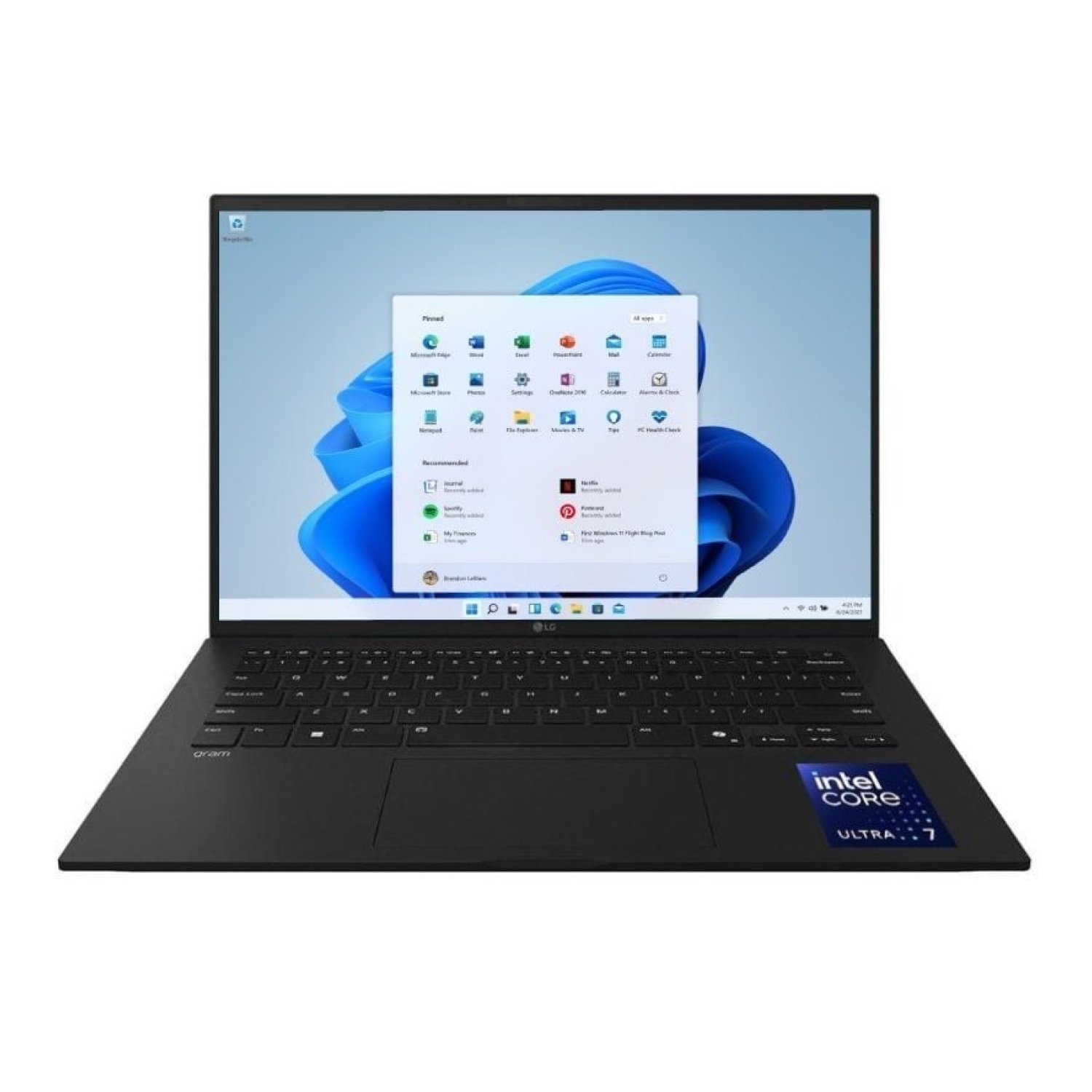 LG Gram 14 · Intel Core Ultra 7-255H · 32GB RAM · 2TB SSD · Windows 11