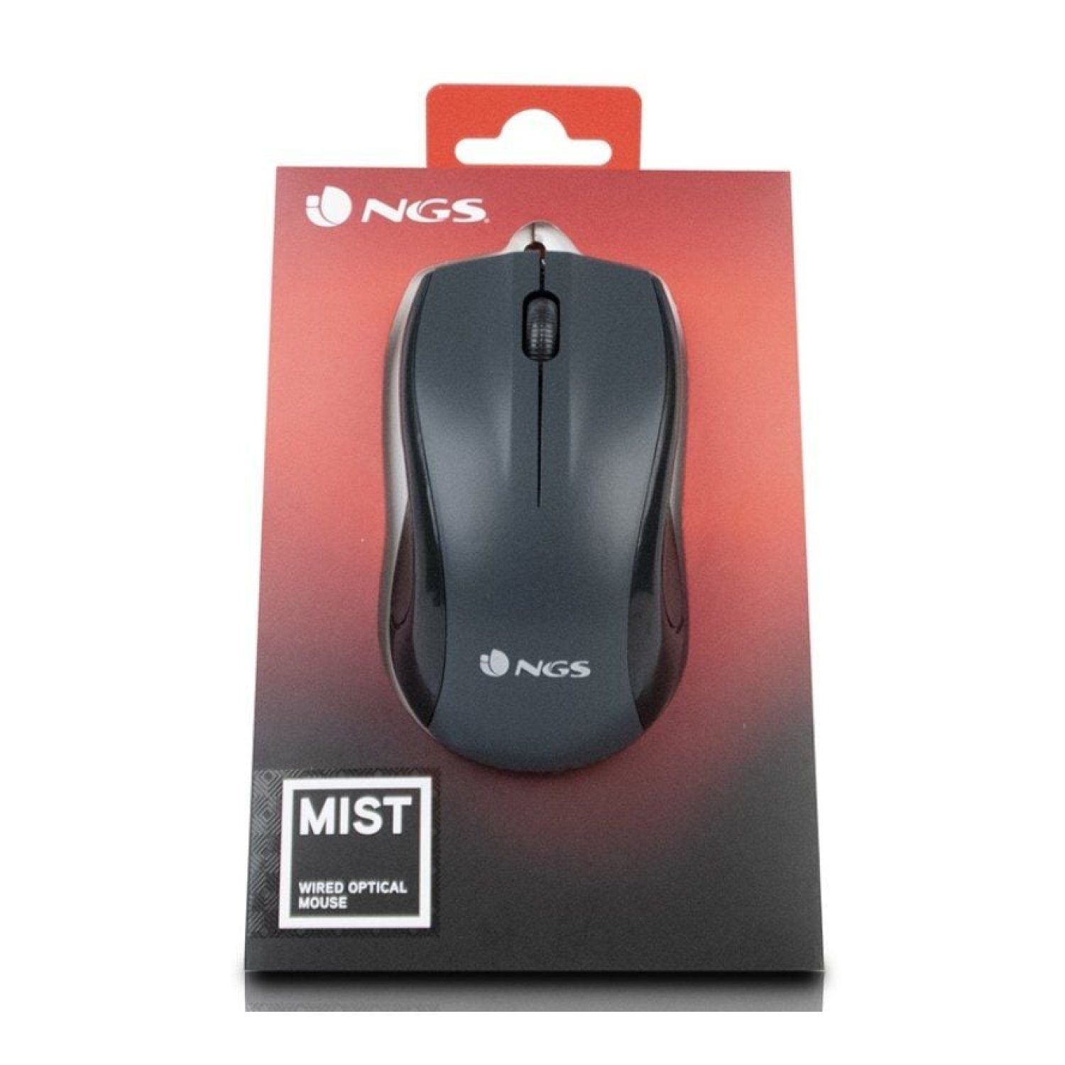 NGS Black Mist · Ratón · Hasta 1000 DPI