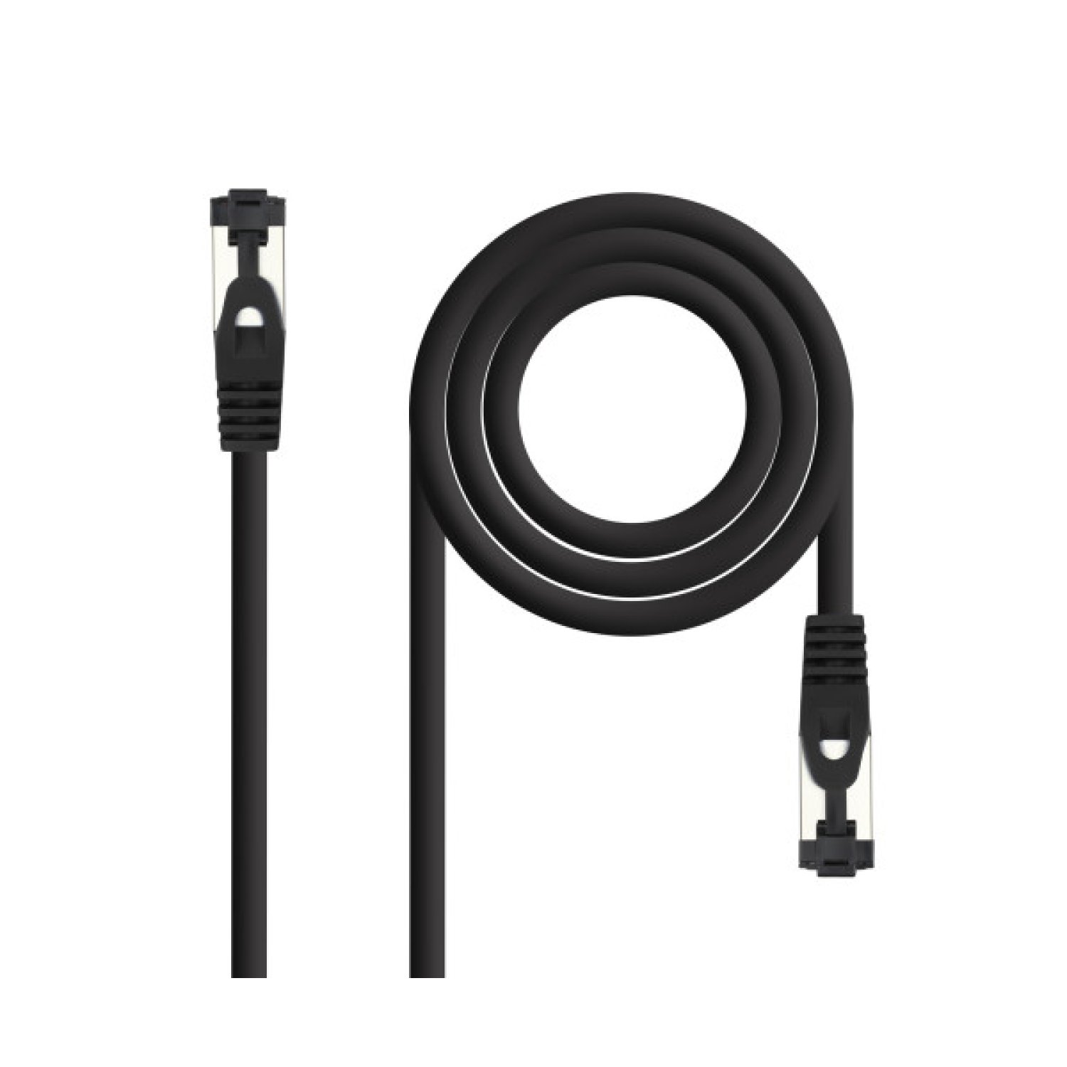 Nanocable Cable RJ45 SSTP Cat.8.1 · 2m · Negro