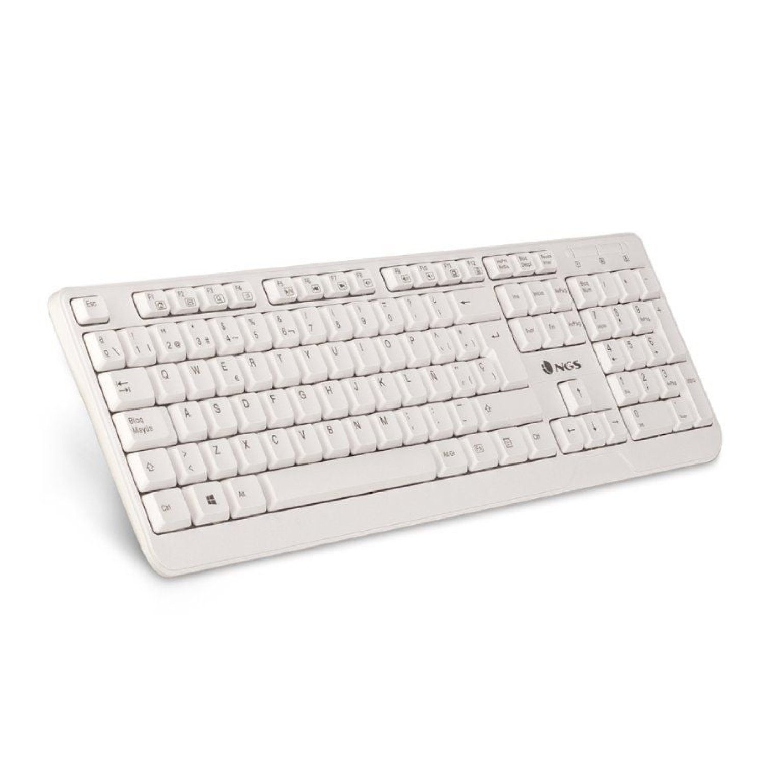 NGS Spike · Teclado Mecánico · Blanco