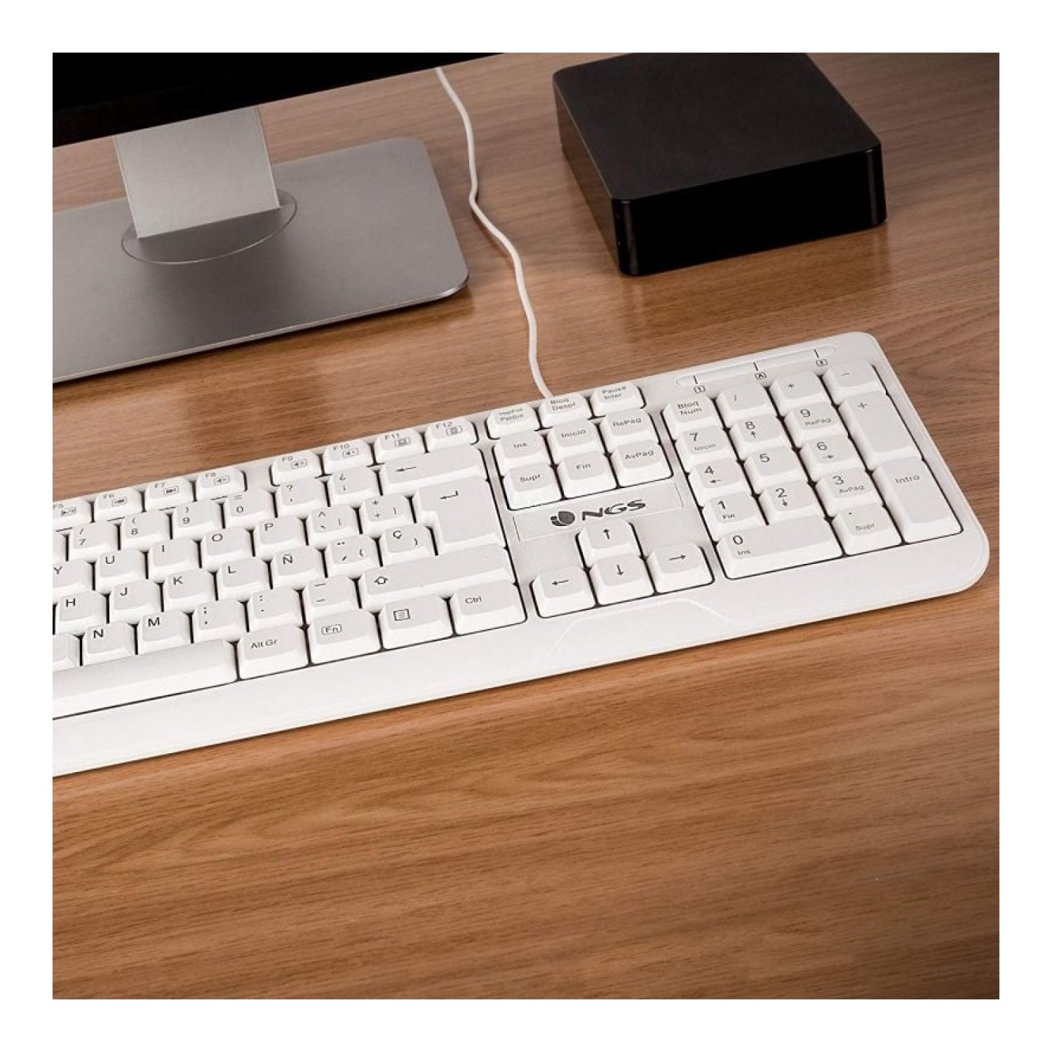 NGS Spike · Teclado Mecánico · Blanco