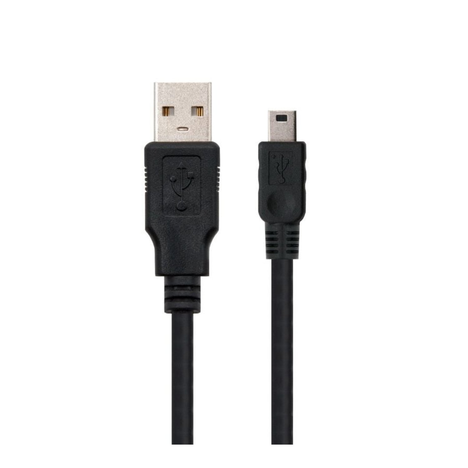 Nanocable · USB 2.0 a Mini-USB · 1,8m · Negro