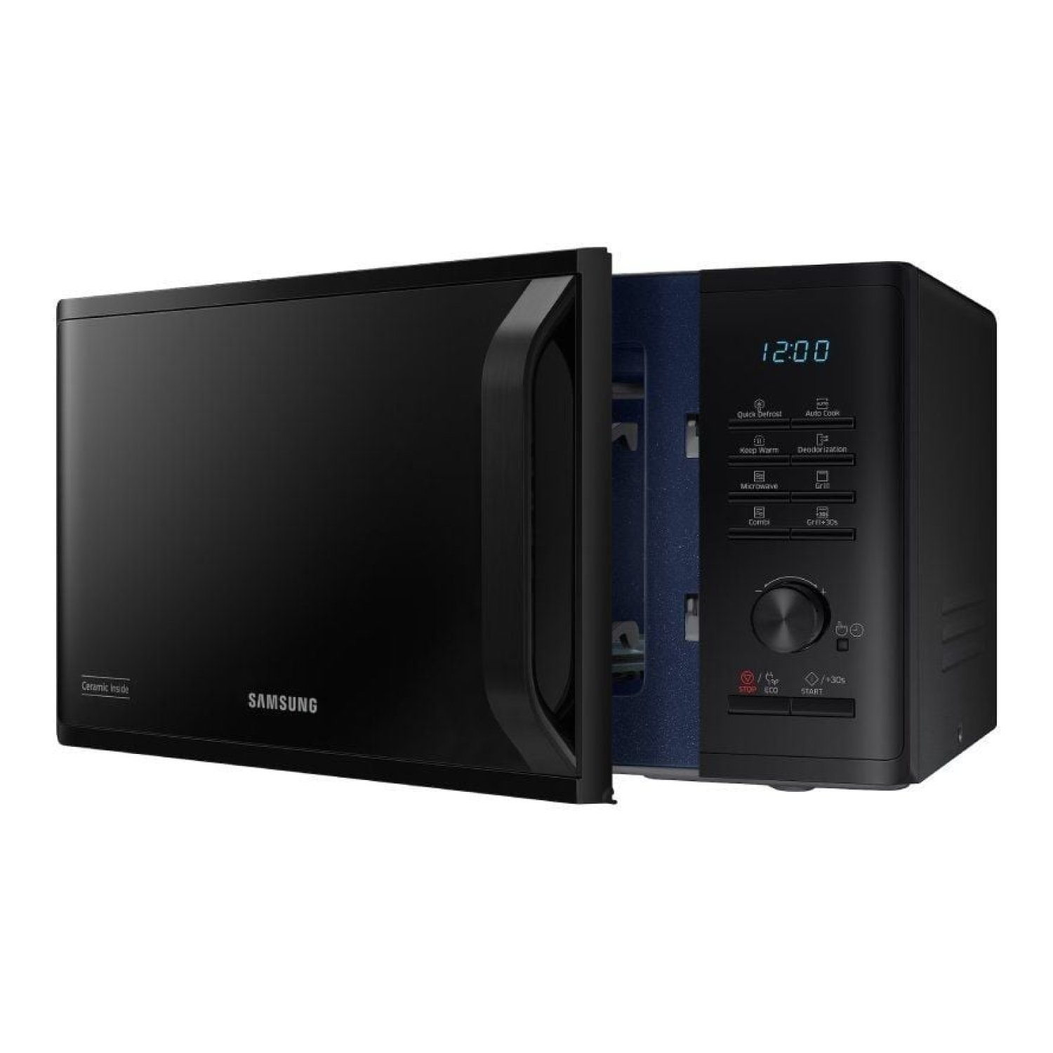 Samsung Microondas · 23L · 1250W · Grill · Negro
