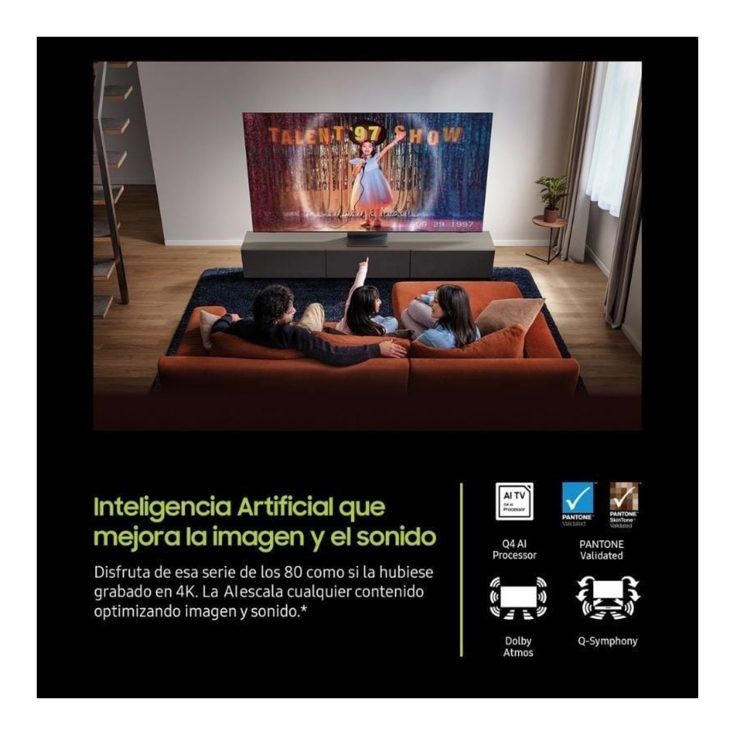 Samsung QLED Q7F · 55" · 4K UHD · Smart TV · WiFi