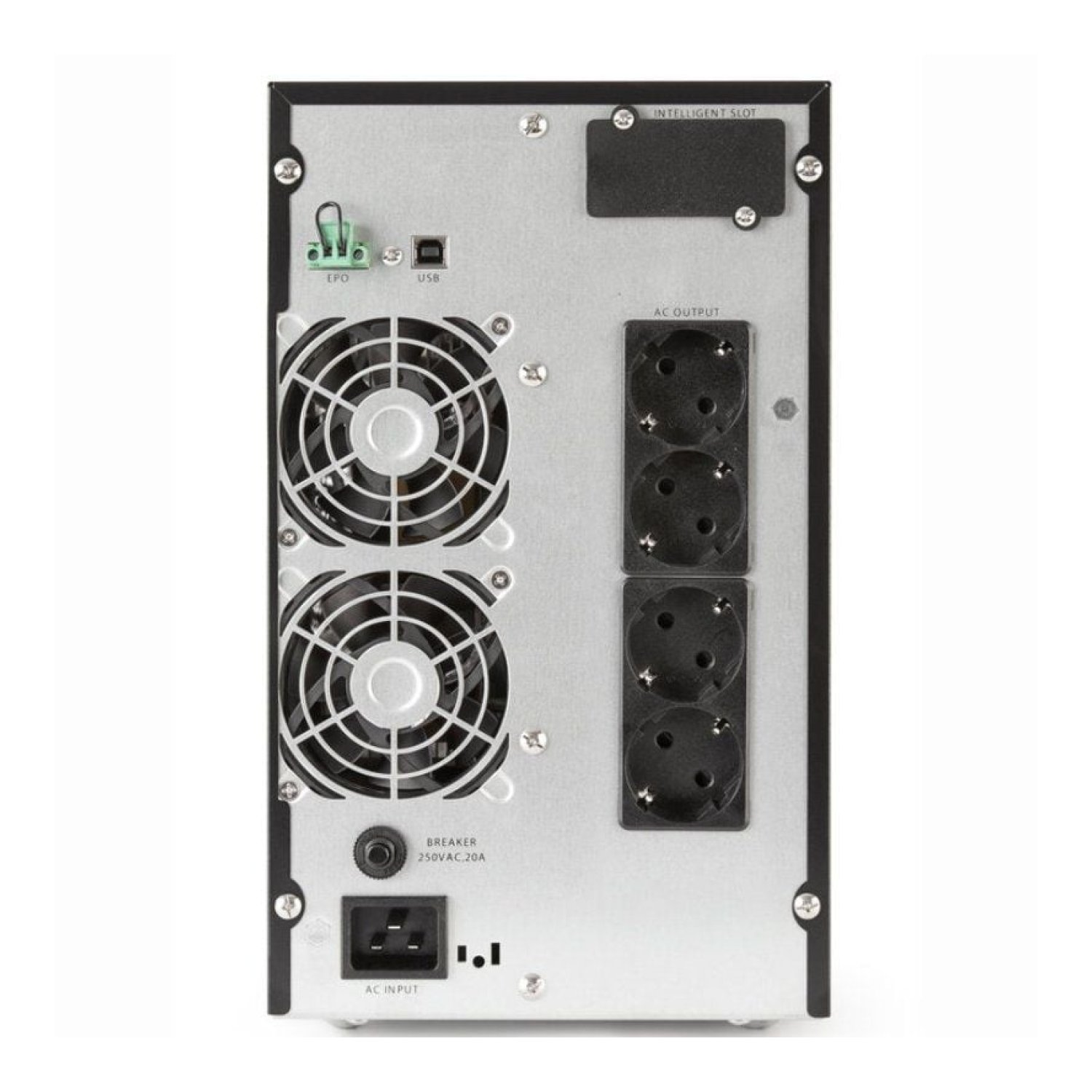 Salicru SLC 2000 Twin Pro2 · SAI Online · 2000VA · 1800W · 4 Salidas · Torre