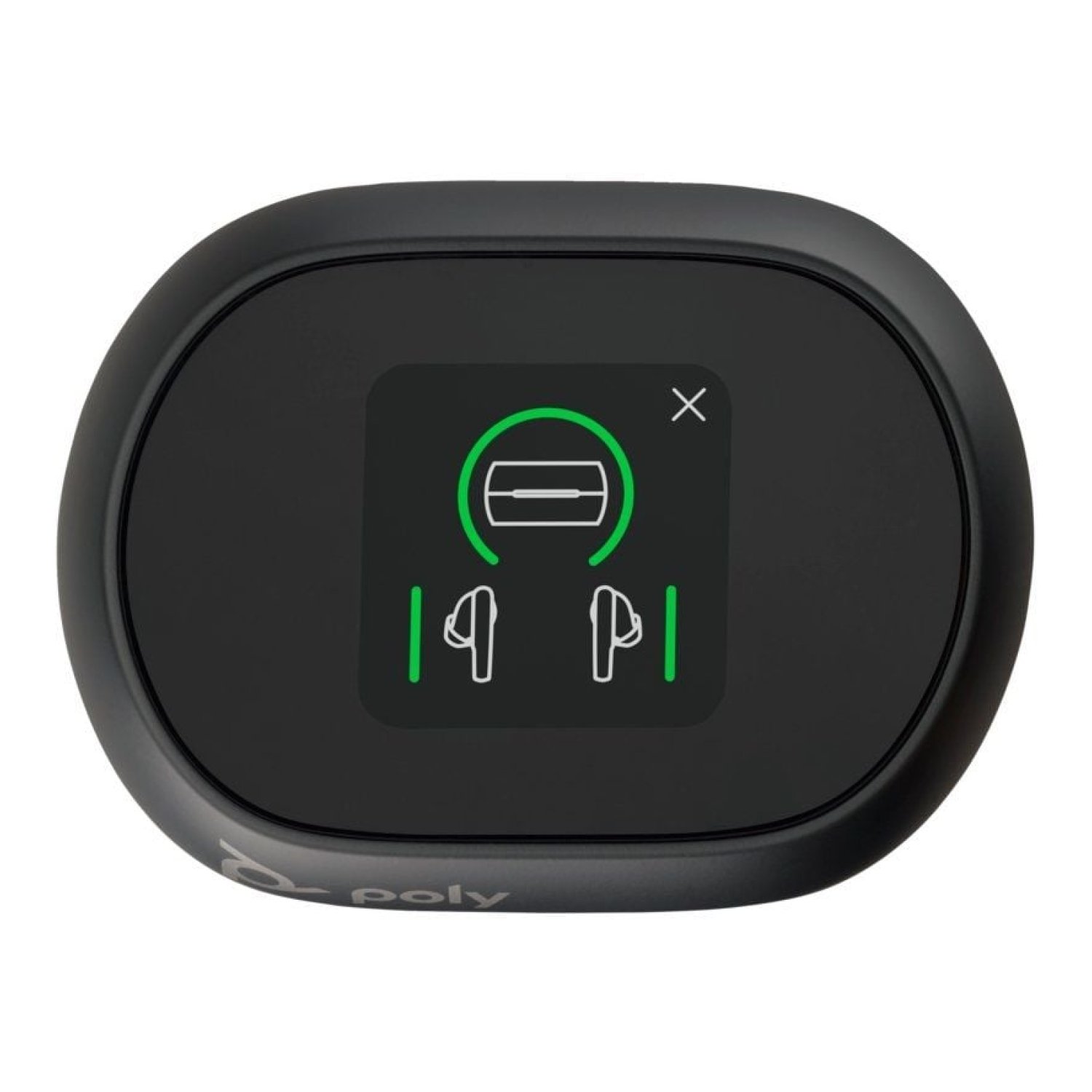 Poly Voyager Free 60+ UC · Auriculares Bluetooth · Autonomía 10h · Con estuche de carga · Negros