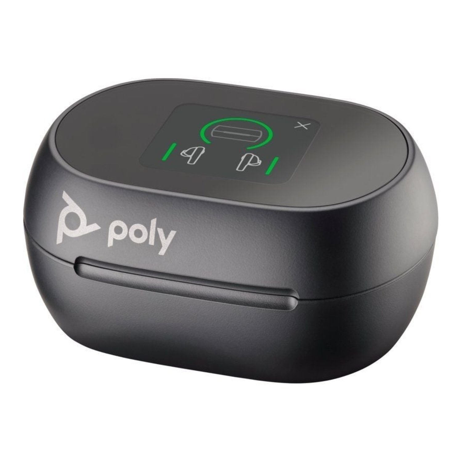 Poly Voyager Free 60+ UC · Auriculares Bluetooth · Autonomía 10h · Con estuche de carga · Negros