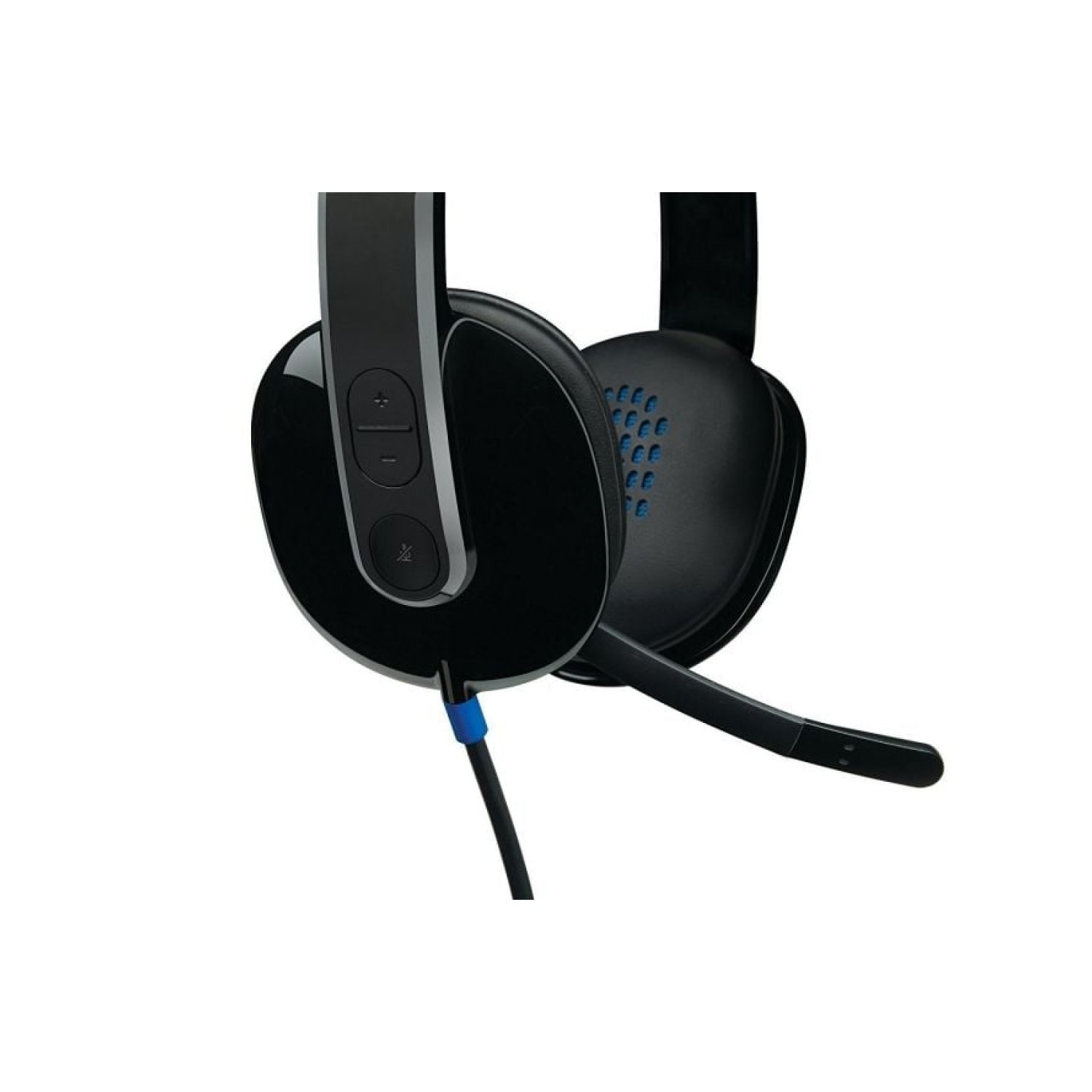 Logitech H540 · Auriculares con Micrófono · USB · Negros