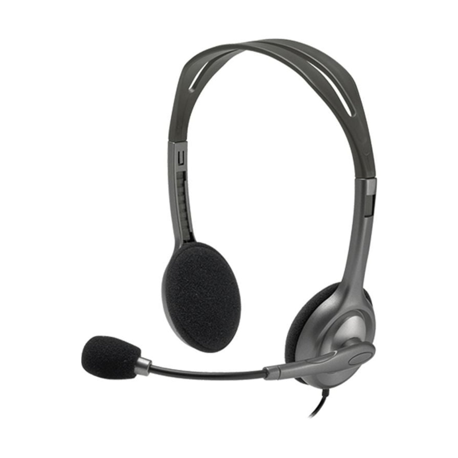 Logitech H111 · Auriculares con Micrófono · Jack 3,5mm · Negros