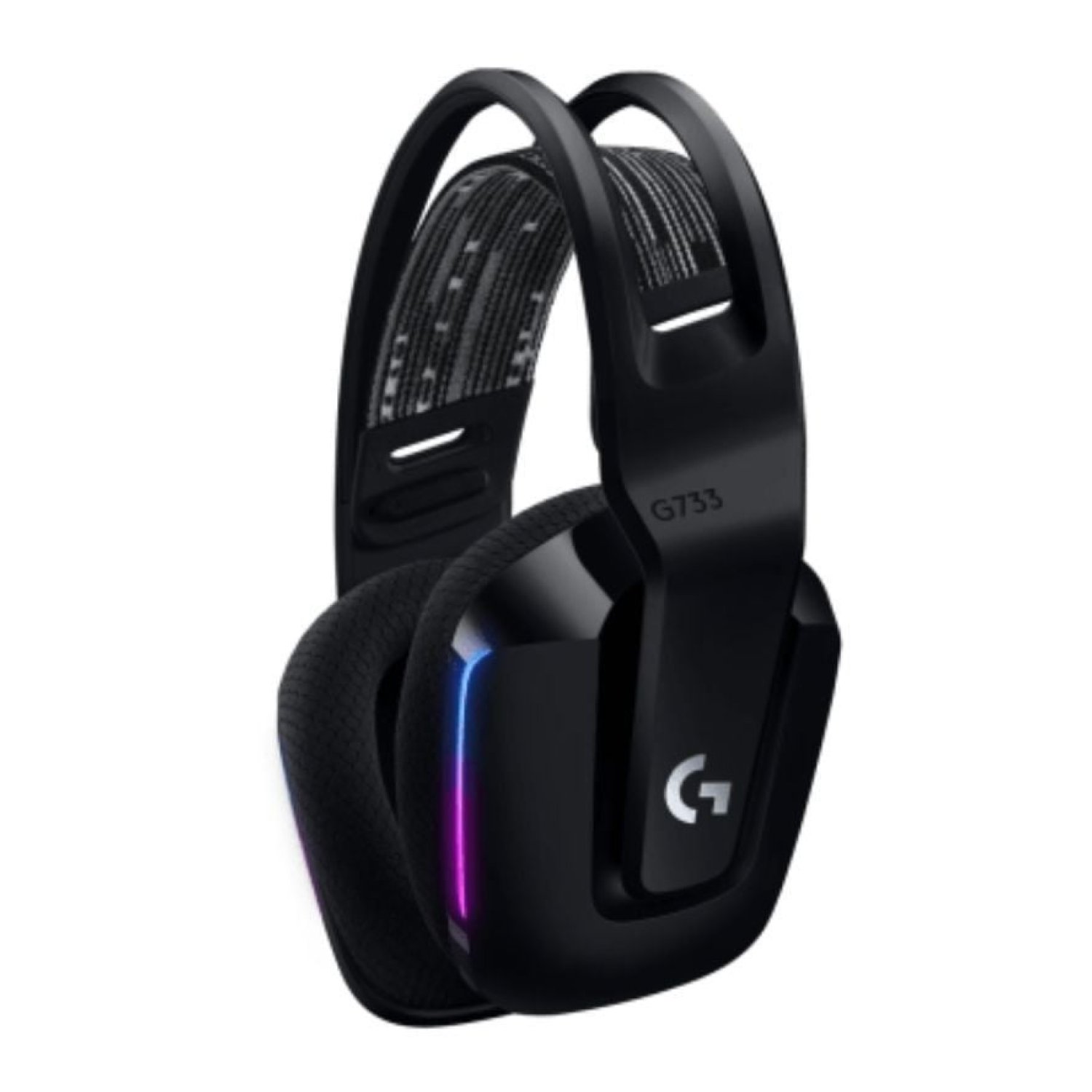 Logitech G733 · Auriculares Gaming Inalámbricos · Micrófono · Negros