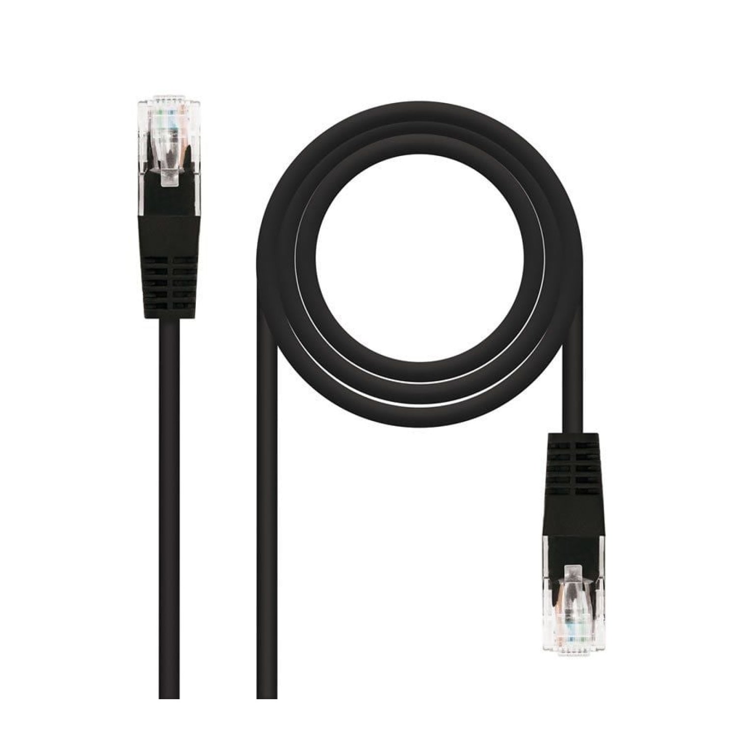 Nanocable Cable RJ45 UTP · Cat.6 · 1m · Negro