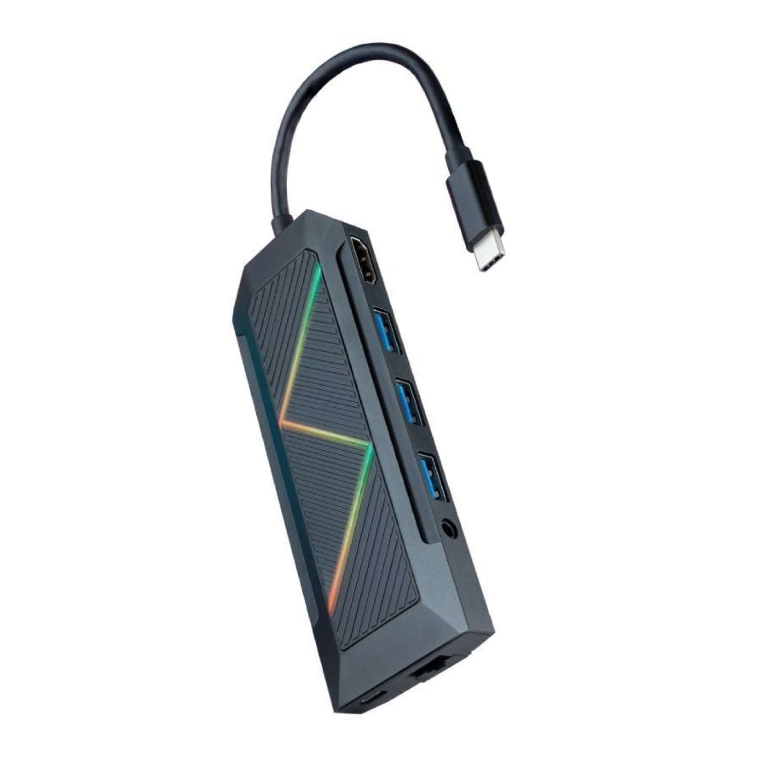 Nanocable · Docking USB Tipo-C · 3xUSB · 1xHDMI · 1xRJ45 · Lector SD/TF · Audio